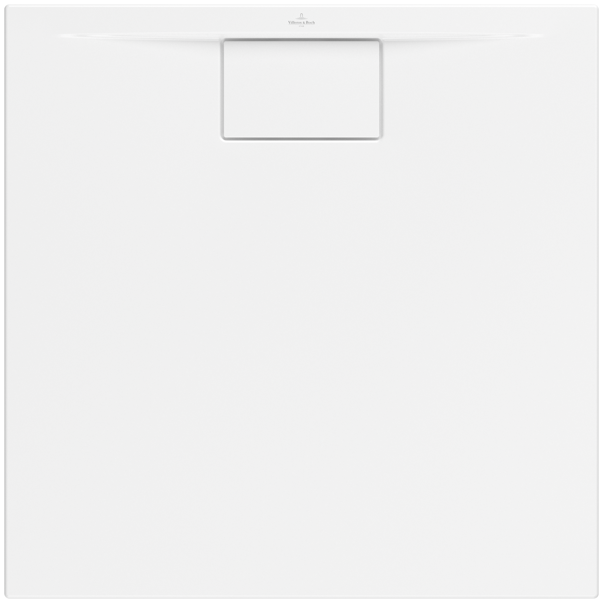 Villeroy & Boch Architectura MetalRim Piatto doccia, 800x800x15mm, Stone White