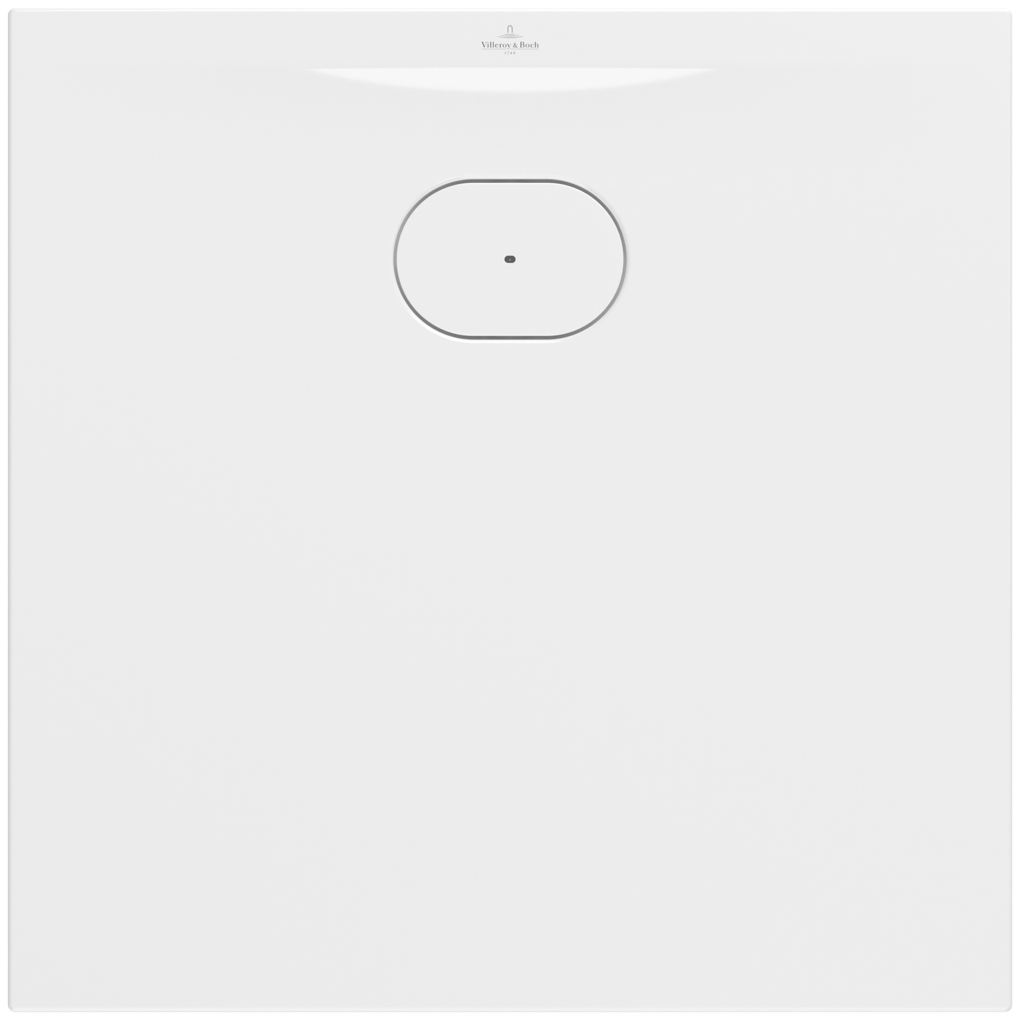 Villeroy & Boch Ecora Vierkant douchevloer, 800x800x35mm, White Alpine