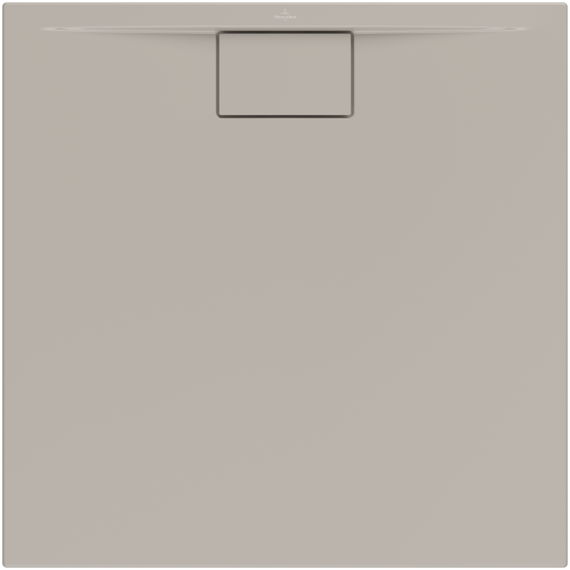 Villeroy & Boch Architectura MetalRim Plato de ducha cuadrado, 900x900x15mm, Almond