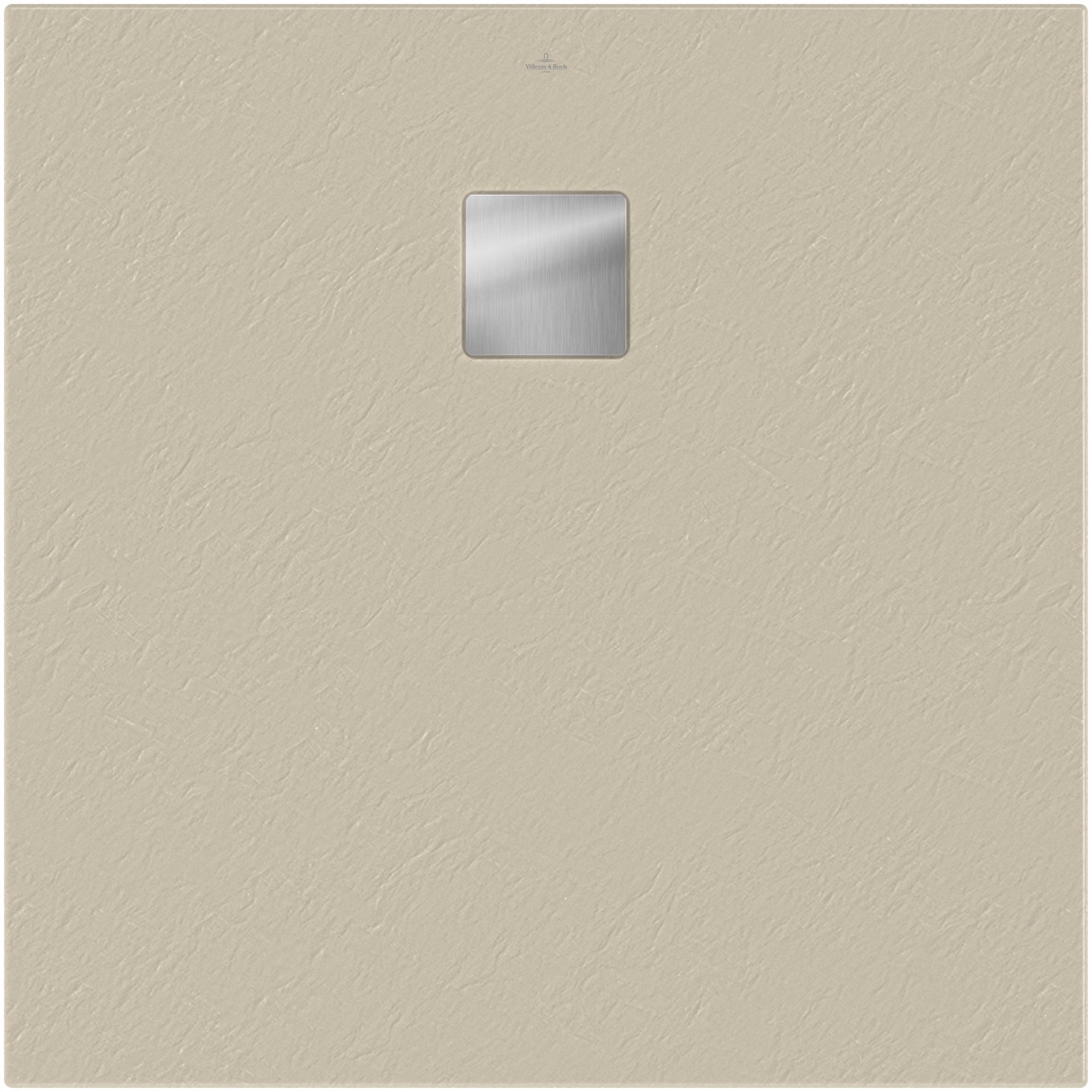 Villeroy & Boch Planeo quadratische Duschwanne, 900x900x40mm, Nature Creme