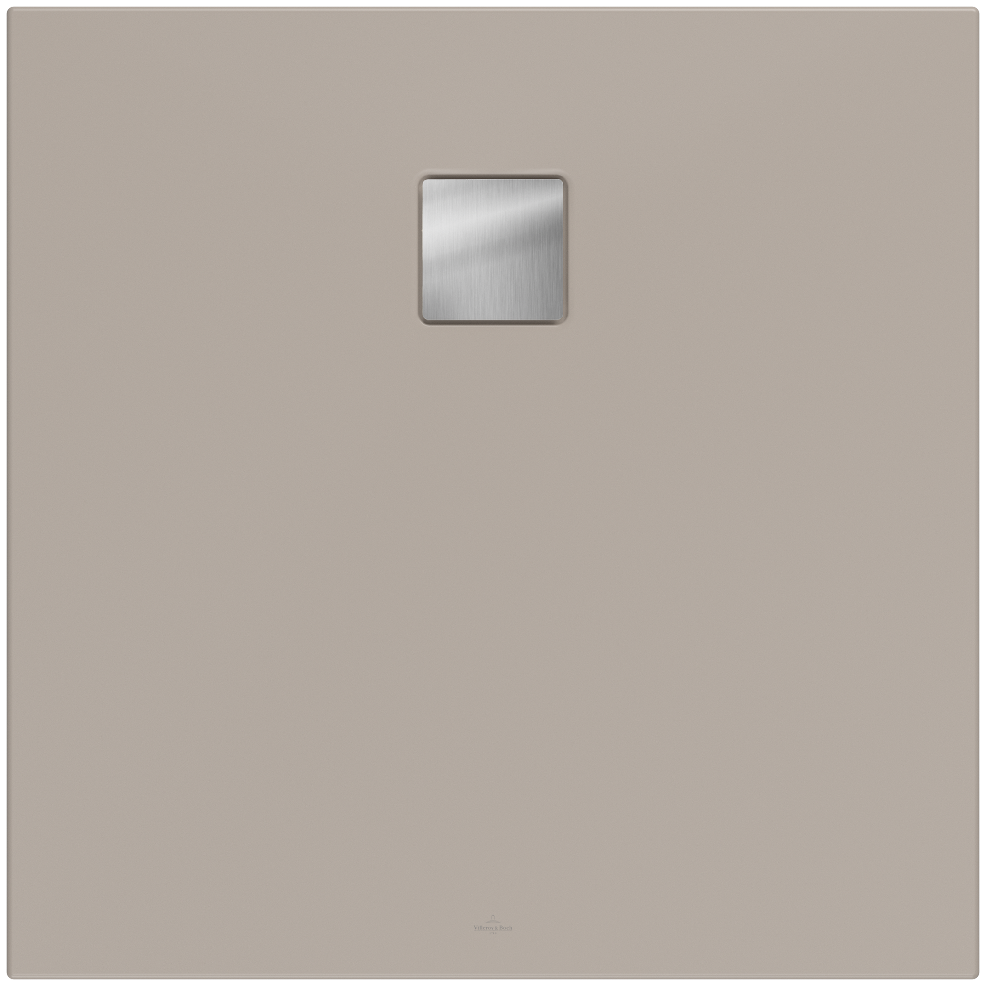 Villeroy & Boch Planeo Square shower tray, 900x900x40mm, Almond