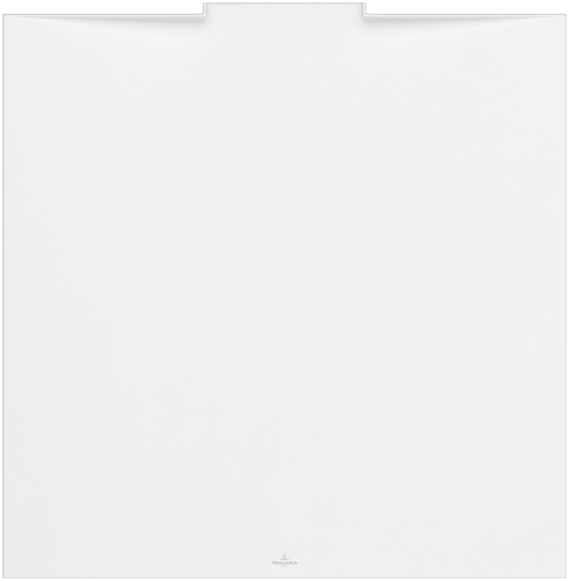 Villeroy & Boch Wallway Vierkant douchevloer, 1000x1000x30mm, Stone White