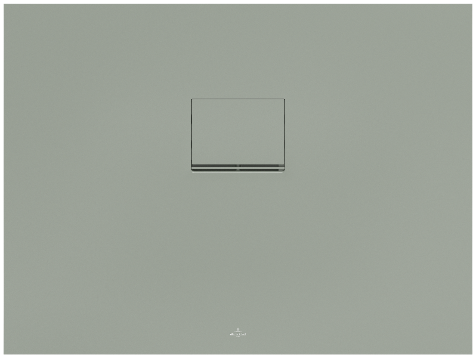 Villeroy & Boch Squaro Infinity Rechthoekige douchevloer, 1000x750x40mm, Morning Green