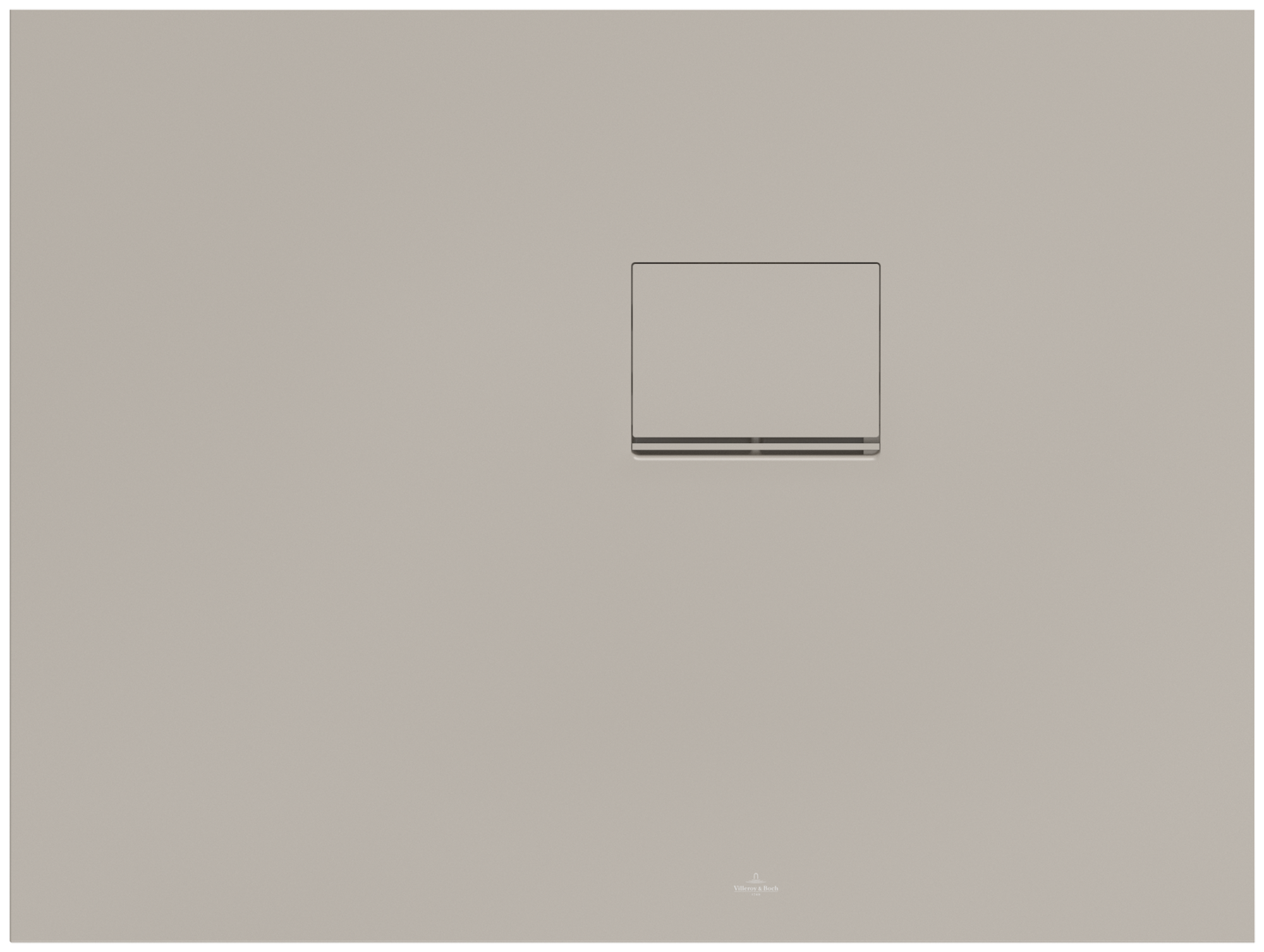 Villeroy & Boch Squaro Infinity Rechthoekige douchevloer, 1000x750x40mm, Almond