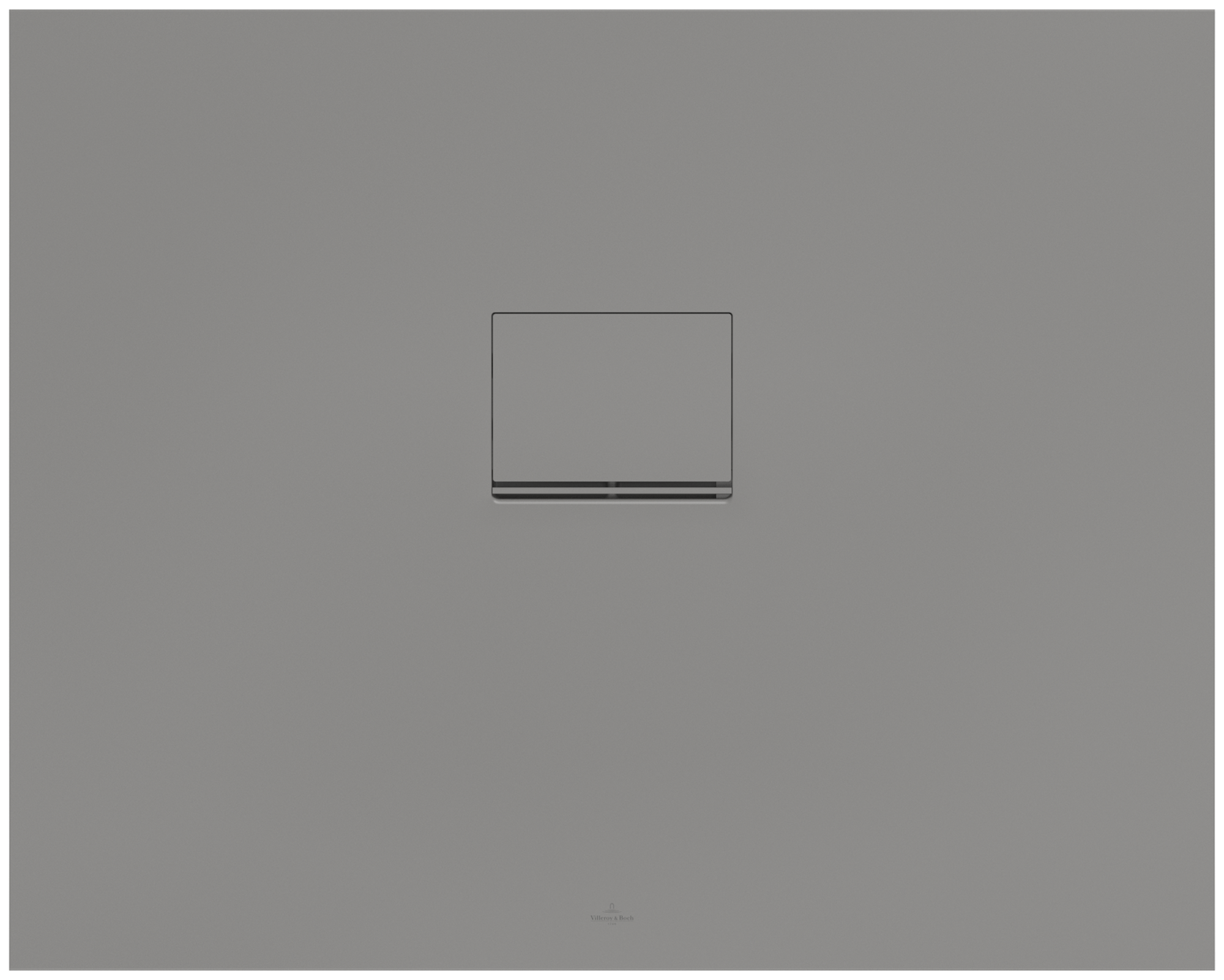 Villeroy & Boch Squaro Infinity rechteckige Duschwanne, 1000x800x40mm, Grey