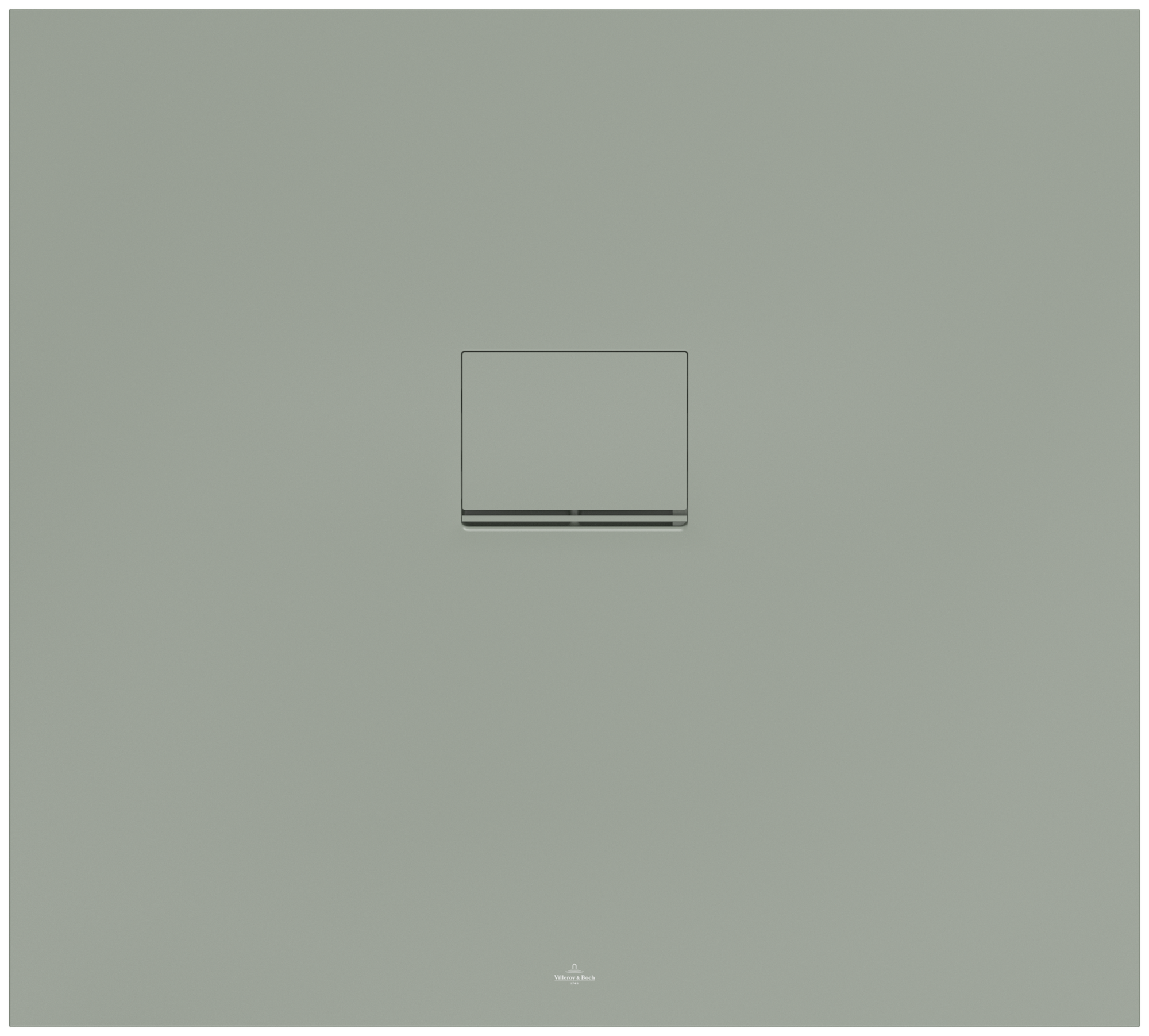 Villeroy & Boch Squaro Infinity Rectangular shower tray, 1000x900x40mm, Morning Green