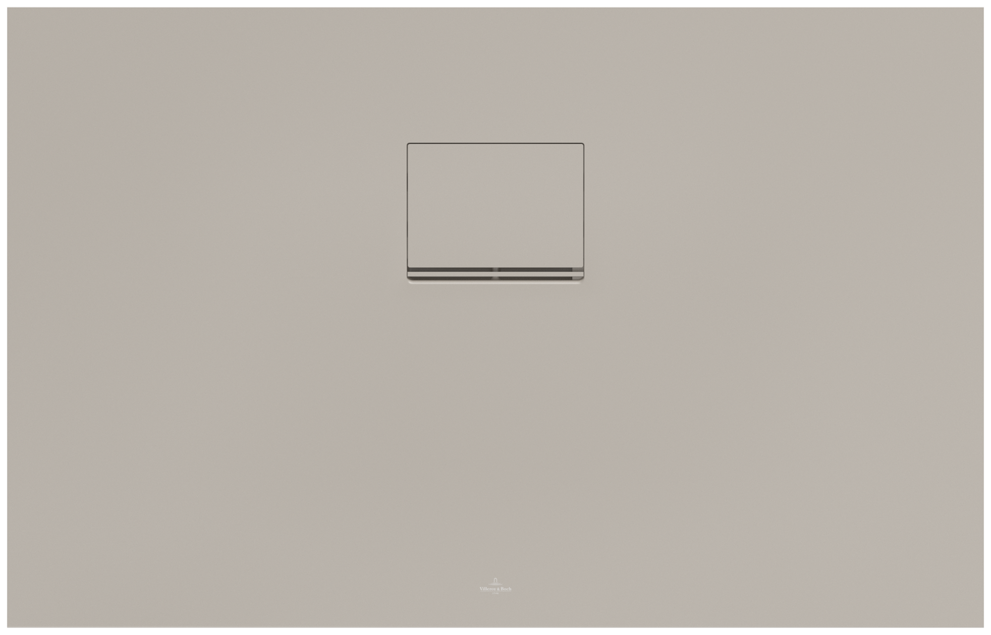 Villeroy & Boch Squaro Infinity rechteckige Duschwanne, 1100x700x40mm, Almond