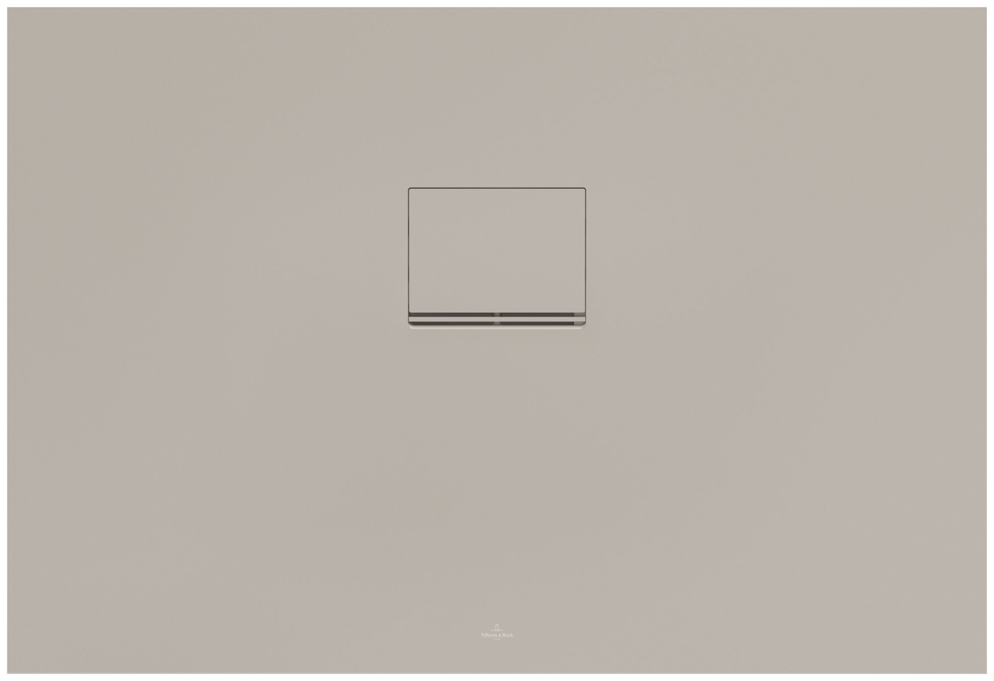 Villeroy & Boch Squaro Infinity rechteckige Duschwanne, 1100x750x40mm, Almond