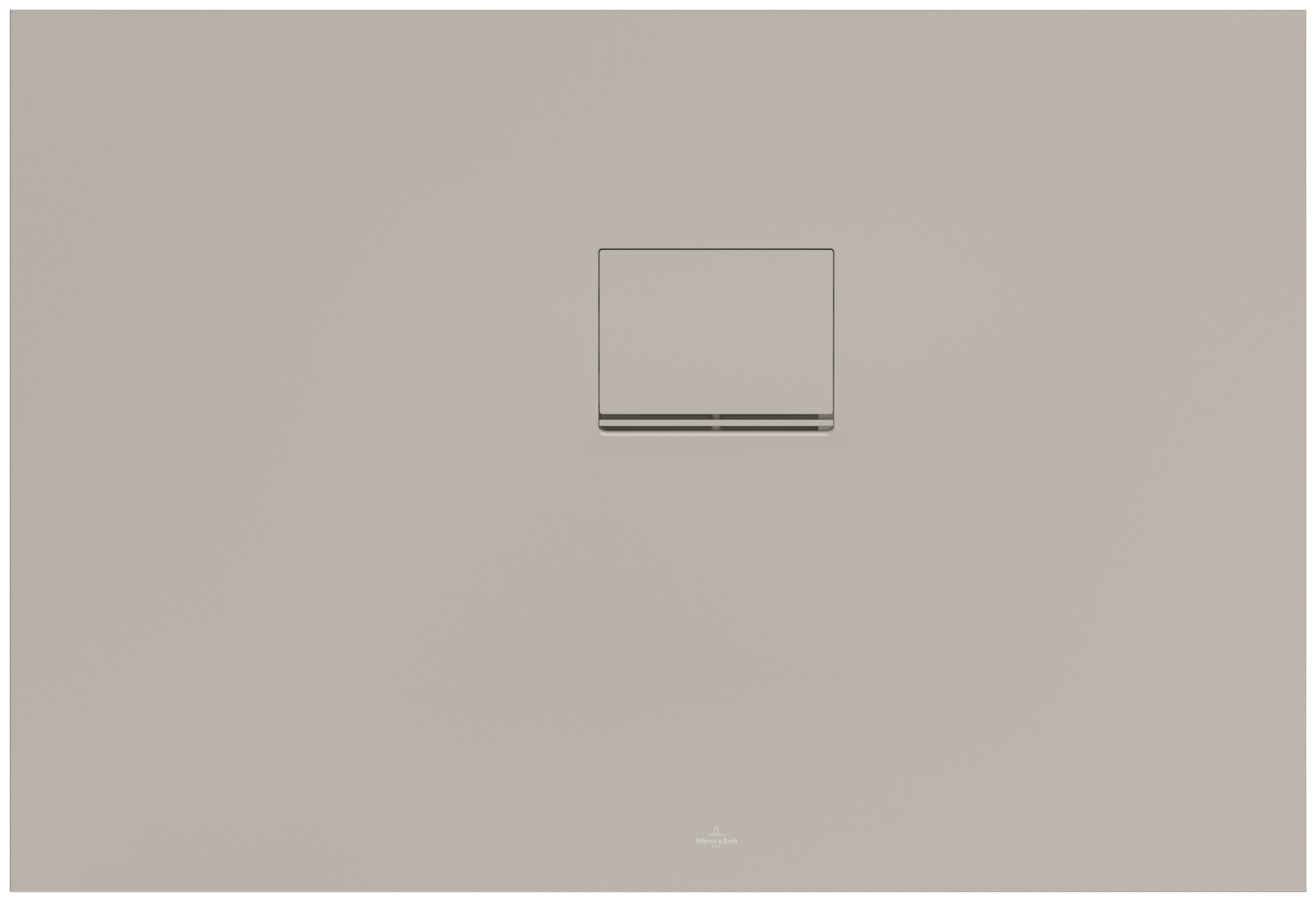 Villeroy & Boch Squaro Infinity Rechthoekige douchevloer, 1100x750x40mm, Almond