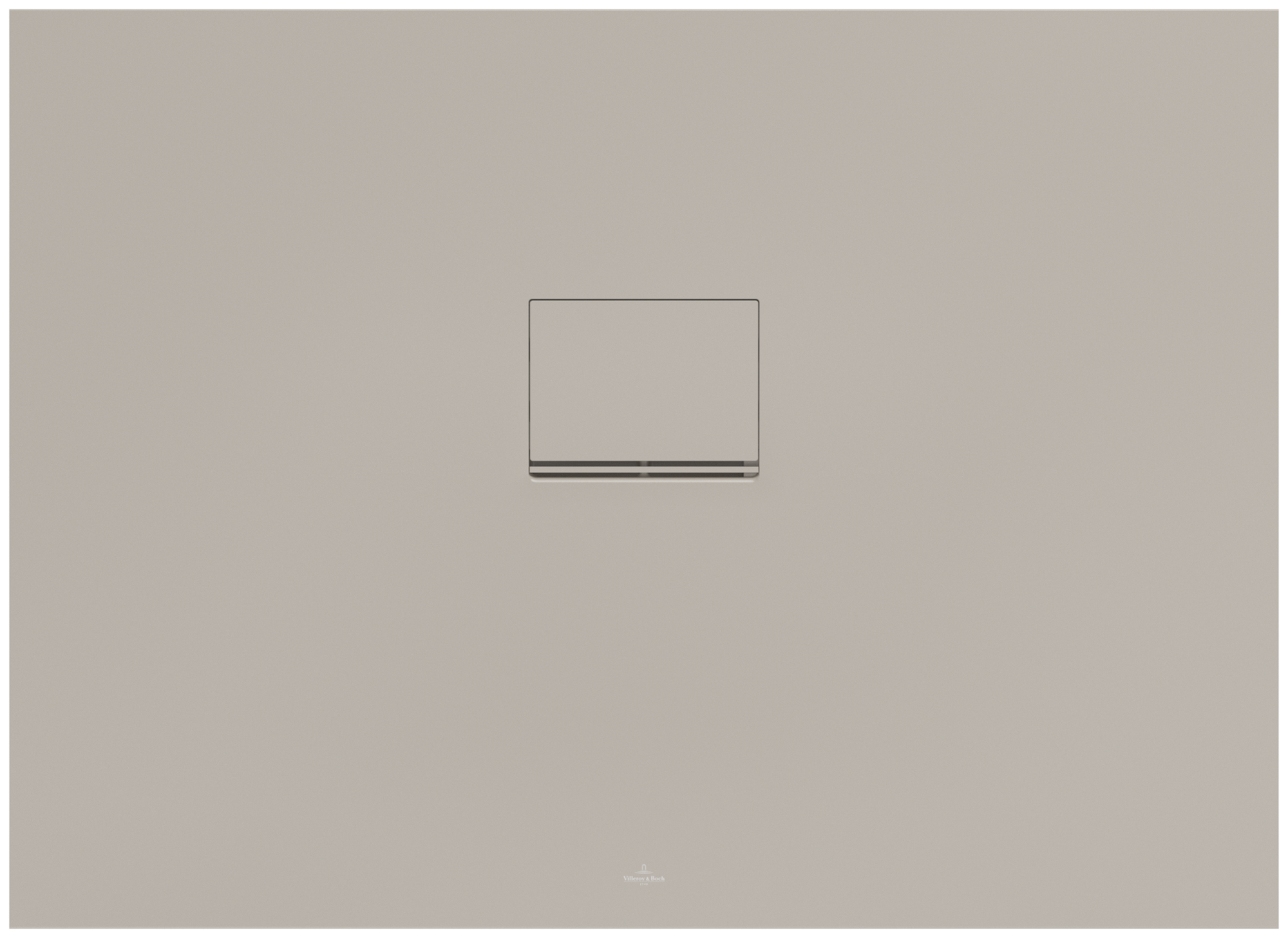 Villeroy & Boch Squaro Infinity rechteckige Duschwanne, 1100x800x40mm, Almond