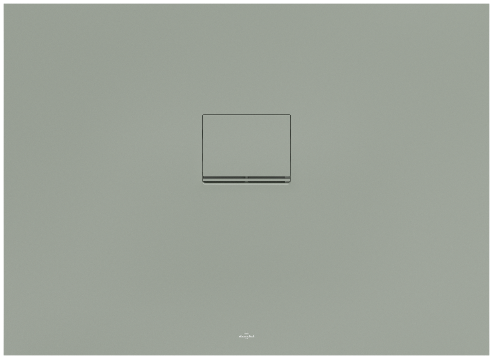 Villeroy & Boch Squaro Infinity Rechthoekige douchevloer, 1100x800x40mm, Morning Green