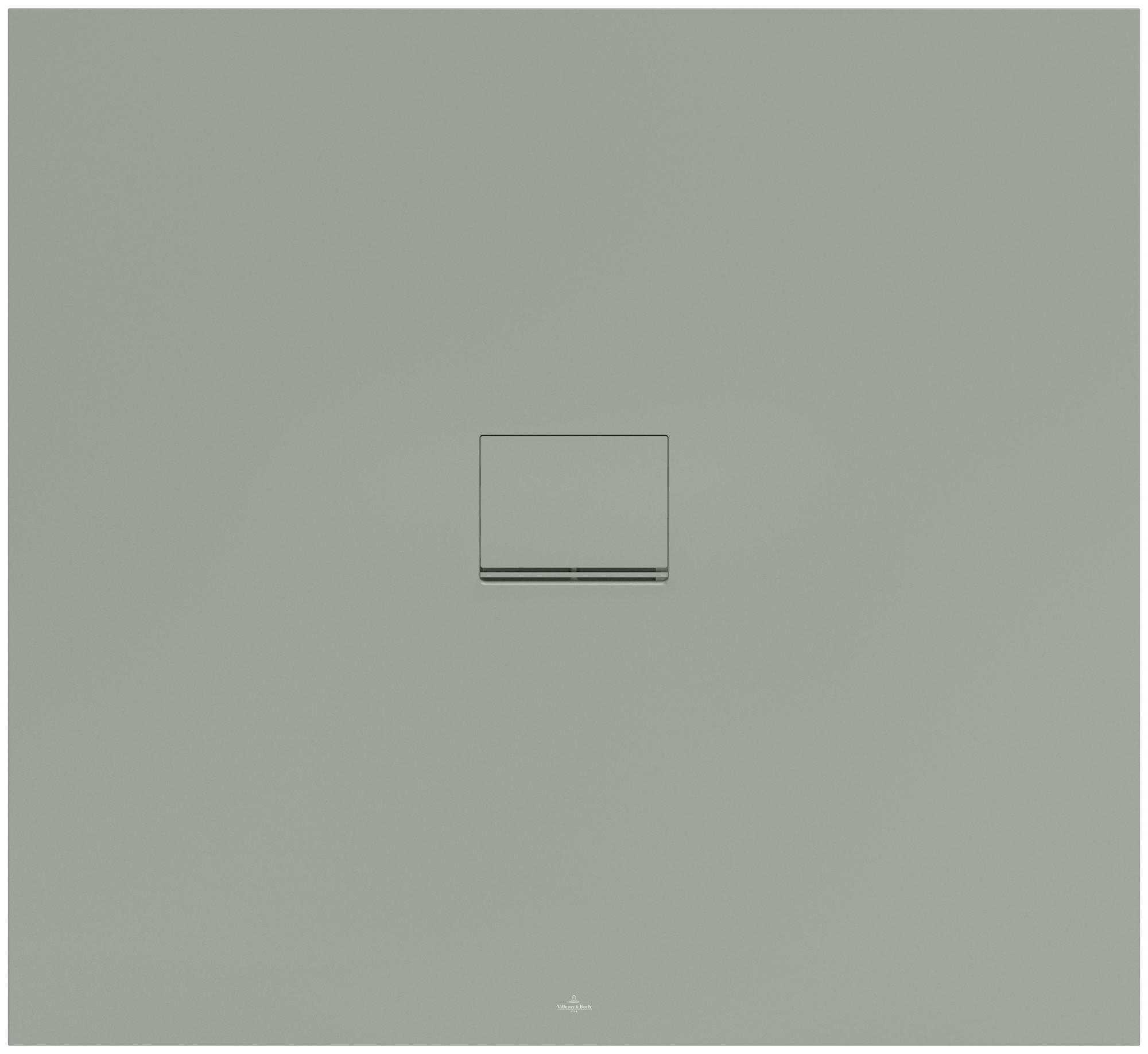 Villeroy & Boch Squaro Infinity rechteckige Duschwanne, 1200x1000x40mm, Morning Green
