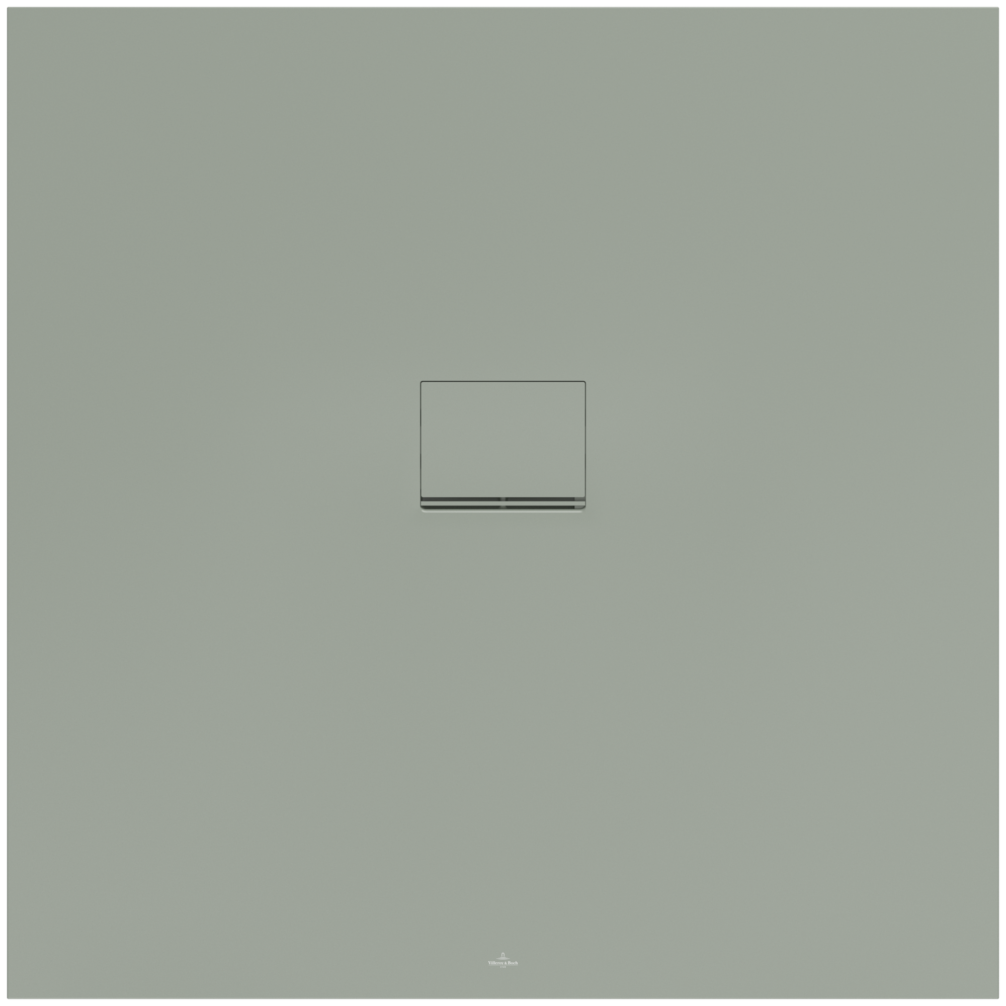 Villeroy & Boch Squaro Infinity Receveur de douche carré, 1200x1200x40mm, Morning Green