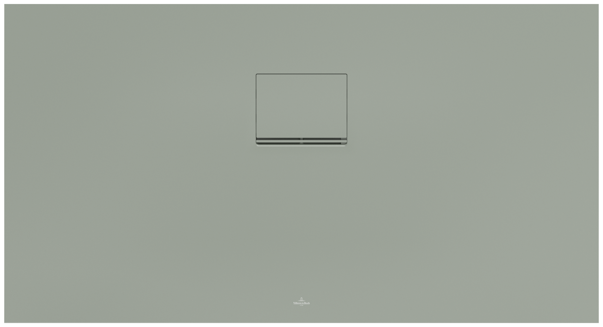 Villeroy & Boch Squaro Infinity Rechthoekige douchevloer, 1300x700x40mm, Morning Green