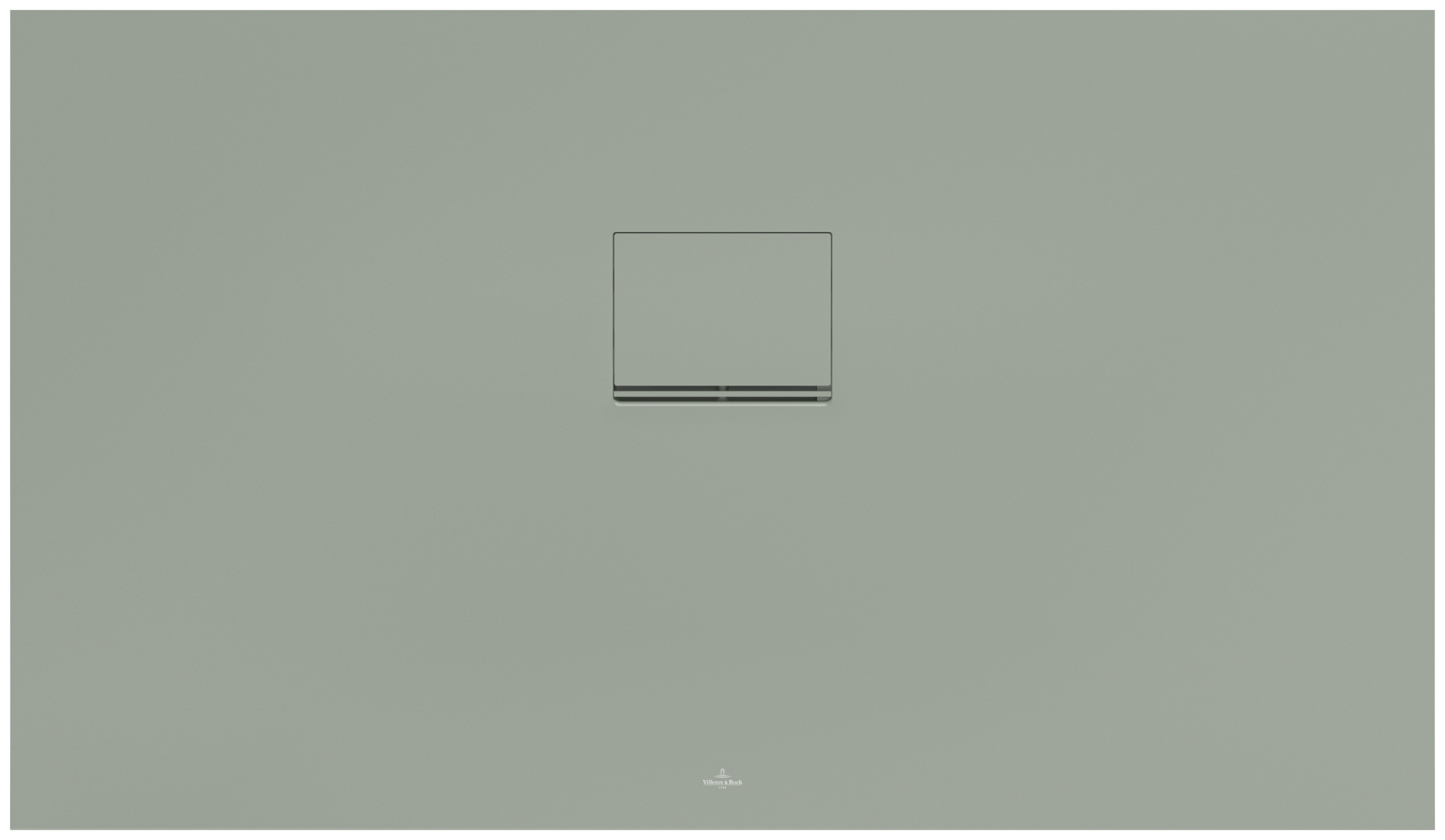 Villeroy & Boch Squaro Infinity Rechthoekige douchevloer, 1300x750x40mm, Morning Green