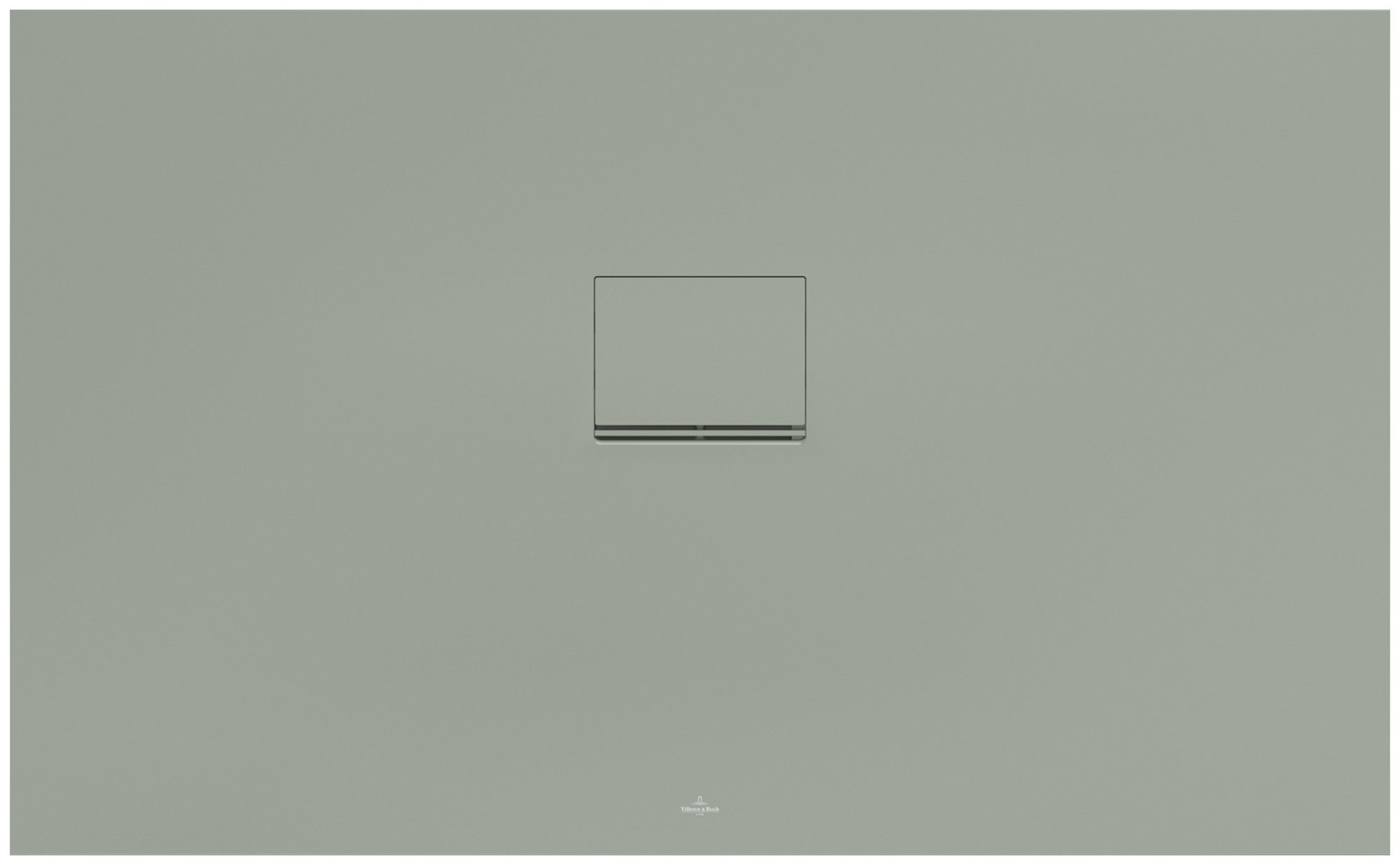 Villeroy & Boch Squaro Infinity Rechthoekige douchevloer, 1300x800x40mm, Morning Green