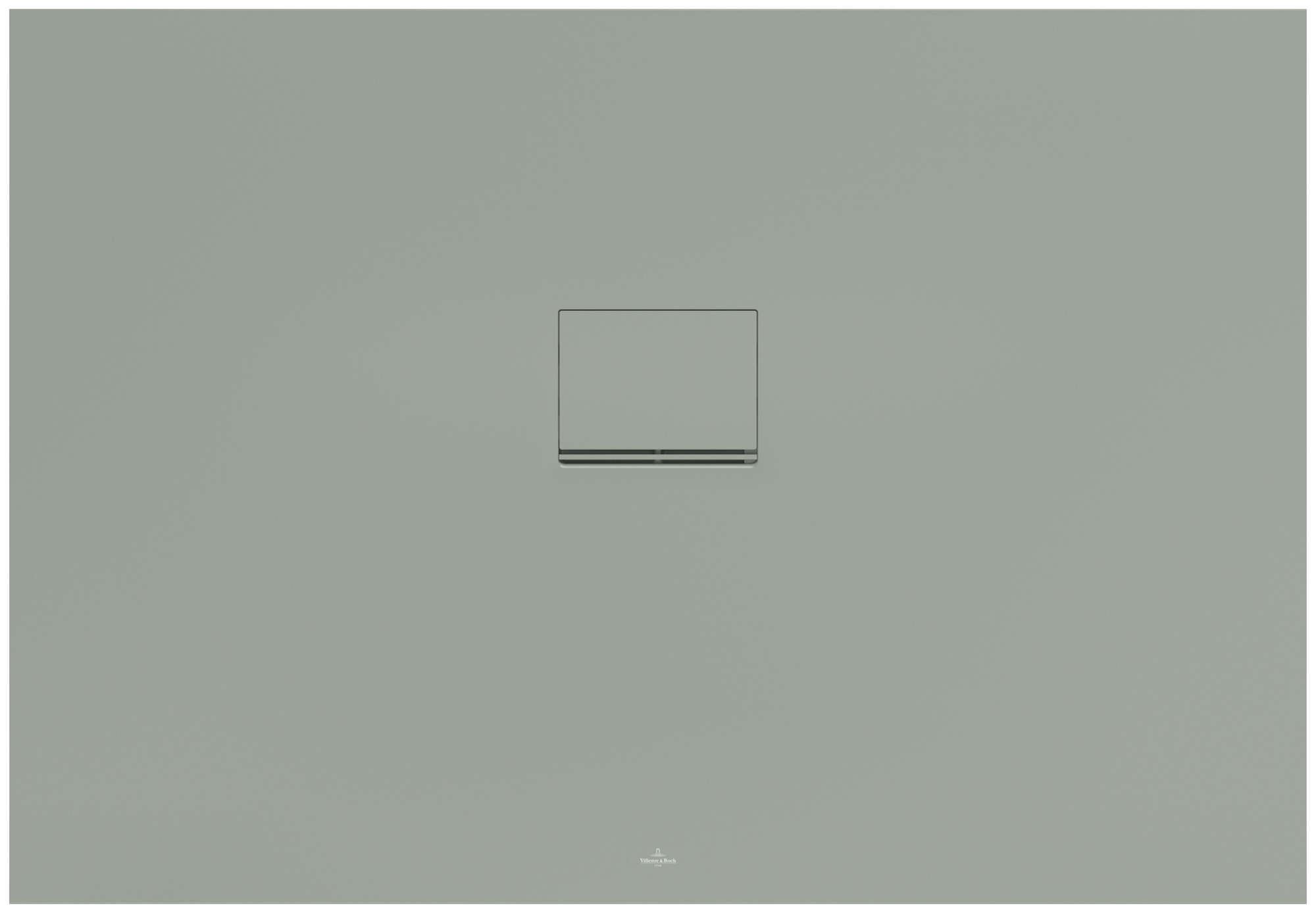 Villeroy & Boch Squaro Infinity Rechthoekige douchevloer, 1300x900x40mm, Morning Green