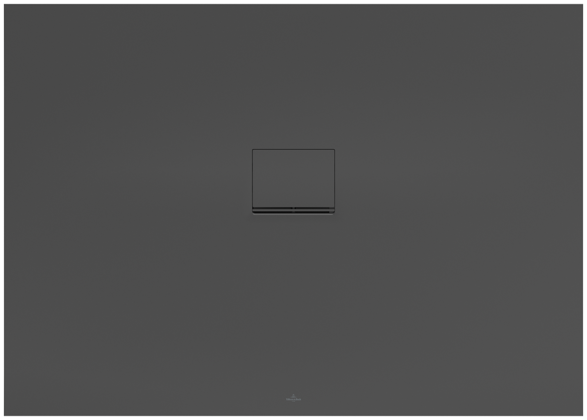 Villeroy & Boch Squaro Infinity Rectangular shower tray, 1400x1000x40mm, anthracite