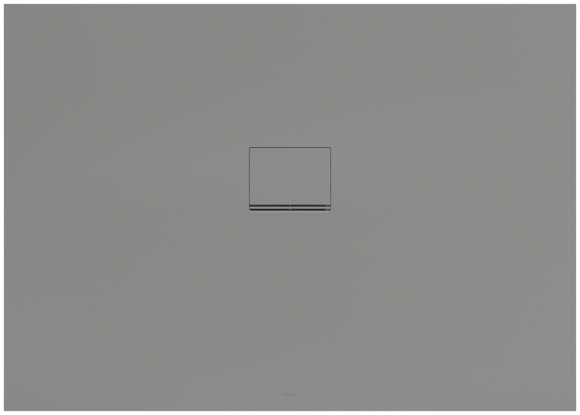 Villeroy & Boch Squaro Infinity Rectangular shower tray, 1400x1000x40mm, Grey