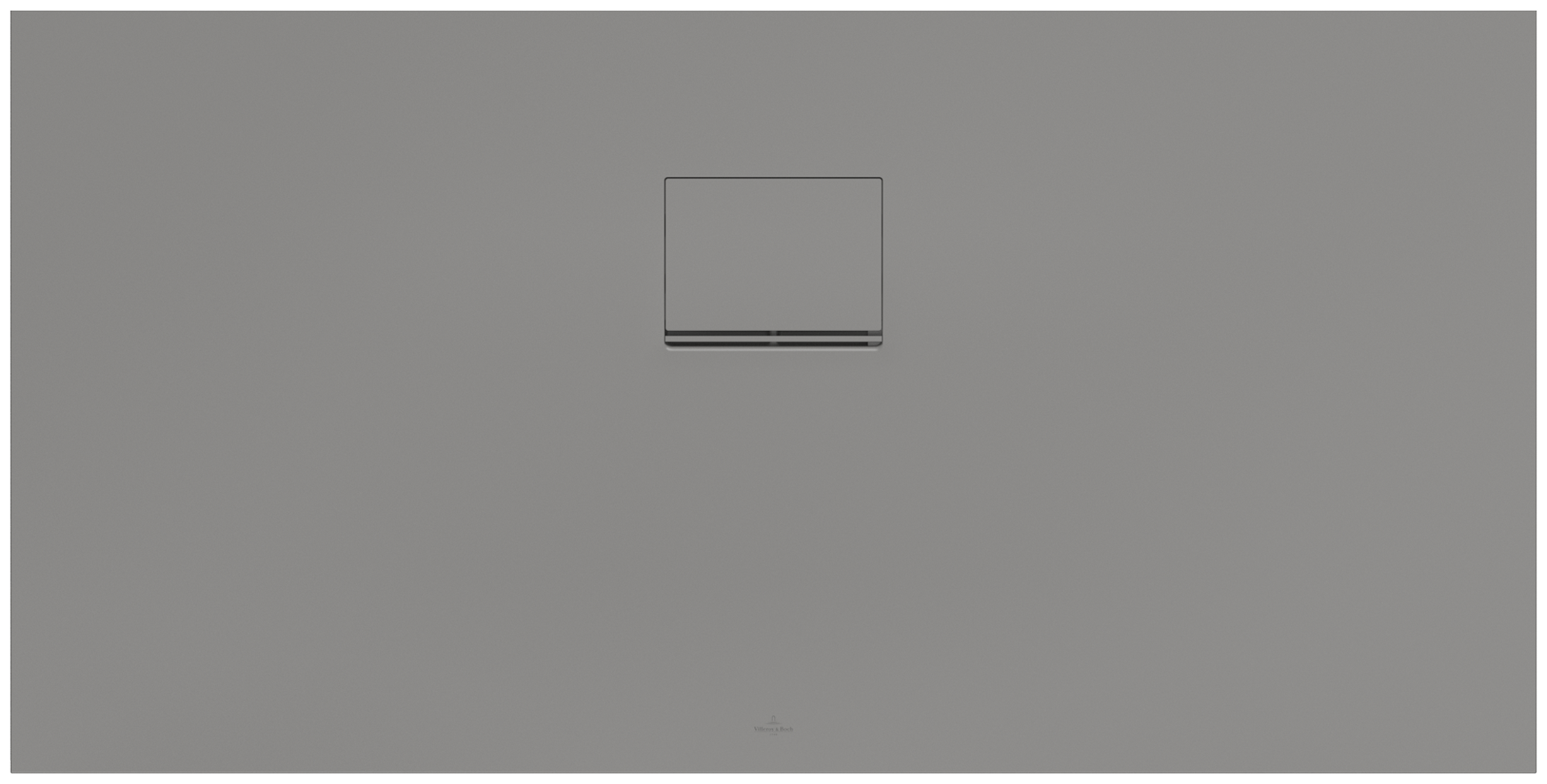 Villeroy & Boch Squaro Infinity Rectangular shower tray, 1400x700x40mm, Grey