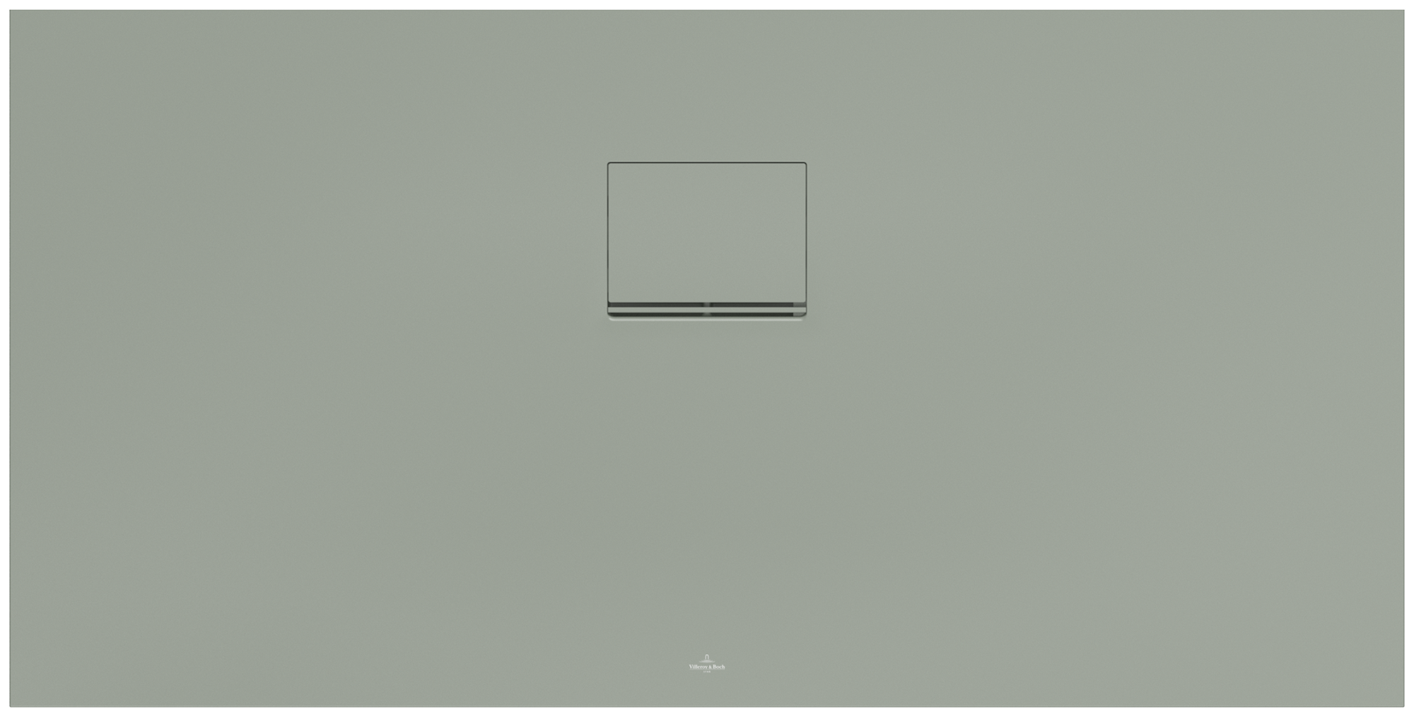 Villeroy & Boch Squaro Infinity rechteckige Duschwanne, 1400x700x40mm, Morning Green