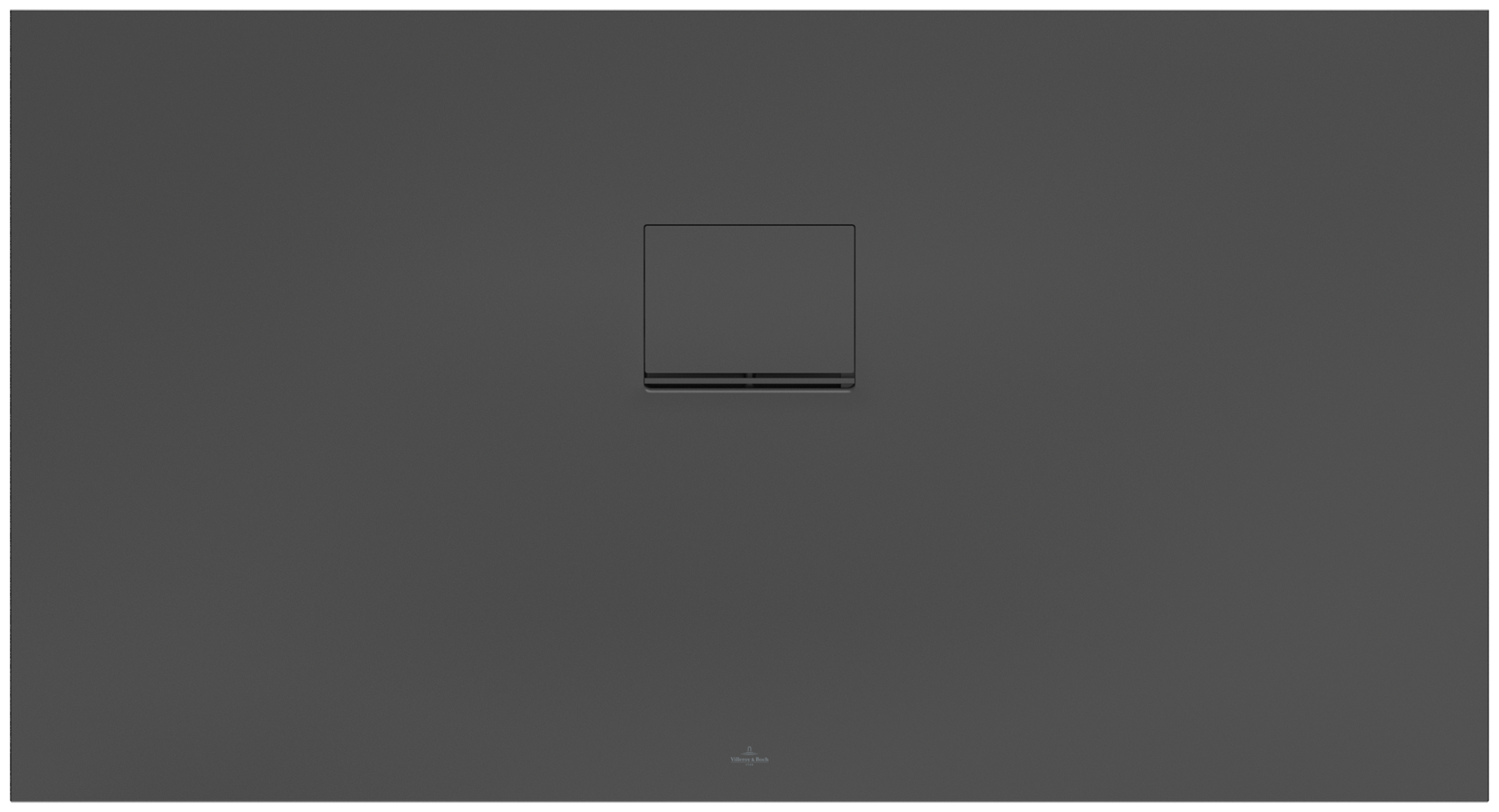 Villeroy & Boch Squaro Infinity Rectangular shower tray, 1400x750x40mm, anthracite