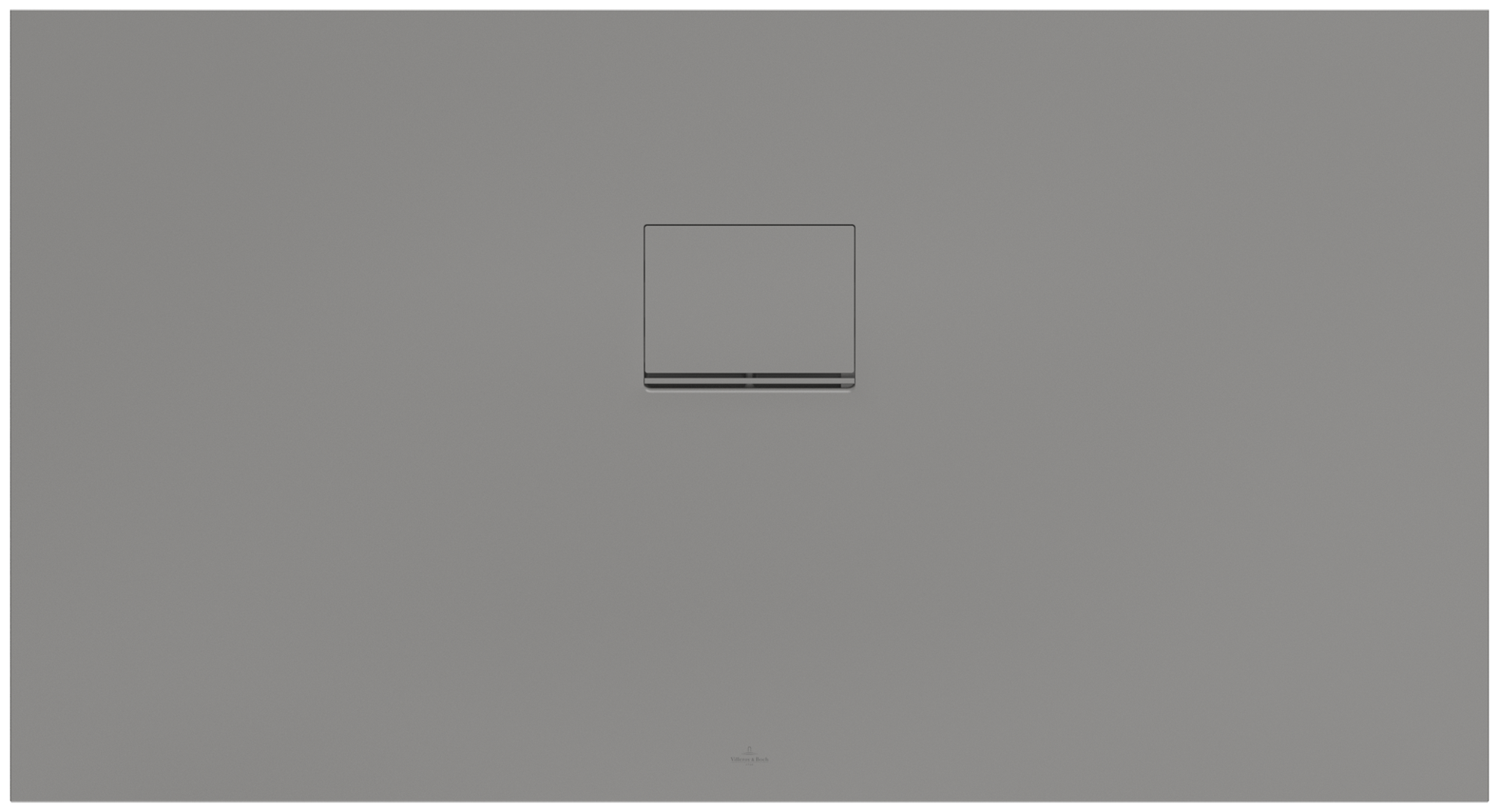 Villeroy & Boch Squaro Infinity Rectangular shower tray, 1400x750x40mm, Grey
