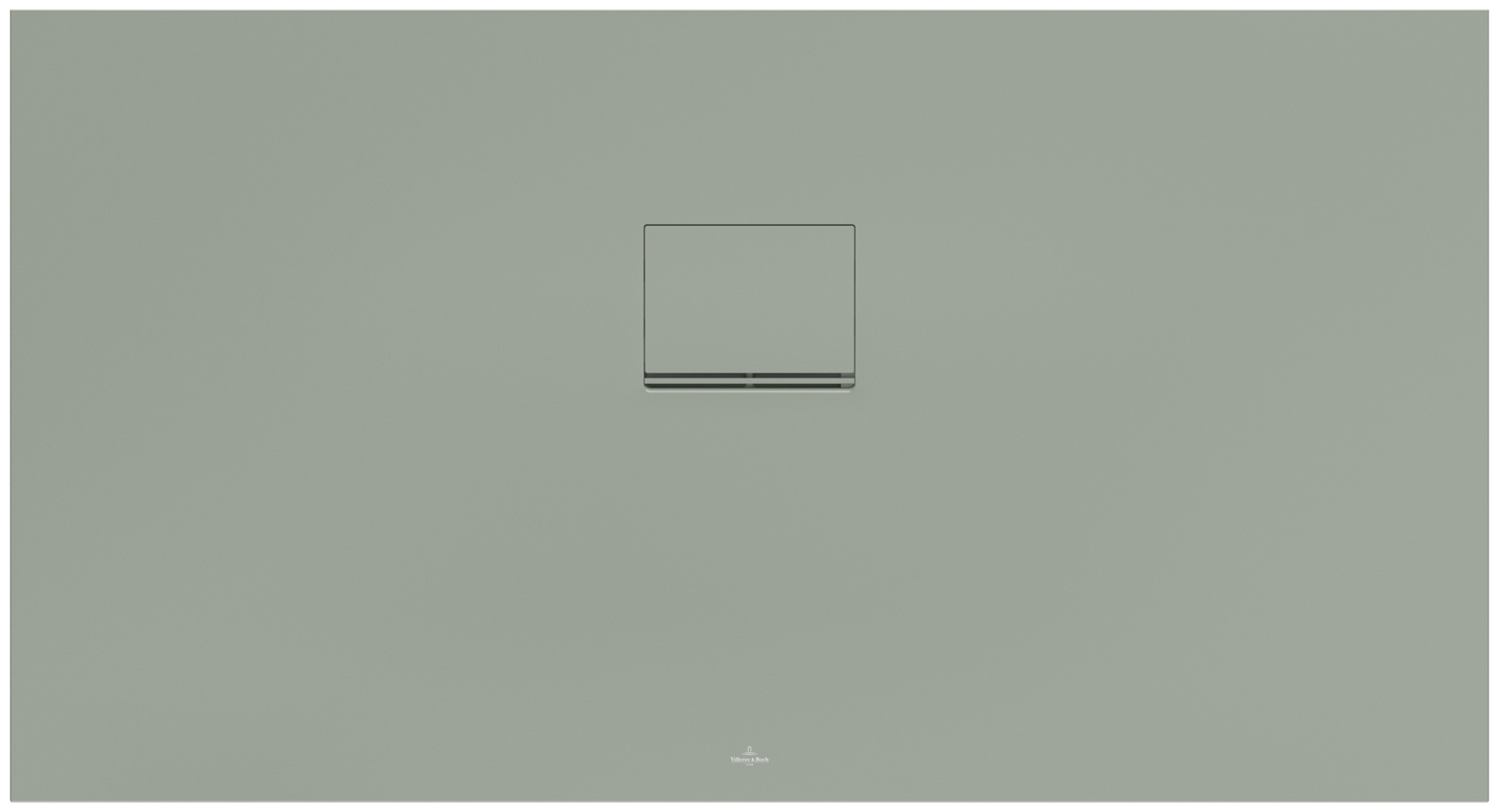 Villeroy & Boch Squaro Infinity rechteckige Duschwanne, 1400x750x40mm, Morning Green