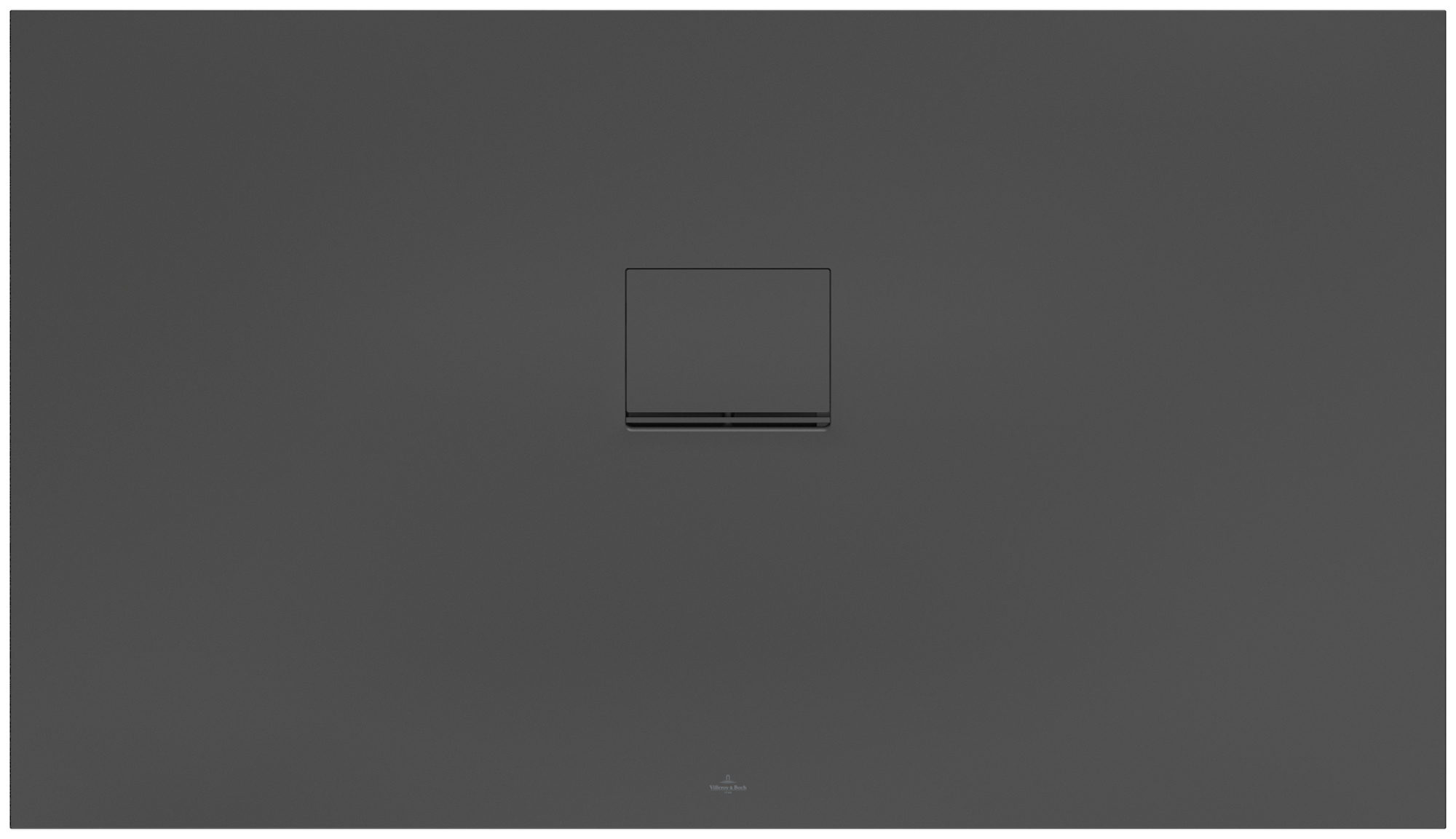 Villeroy & Boch Squaro Infinity Rectangular shower tray, 1400x800x40mm, anthracite