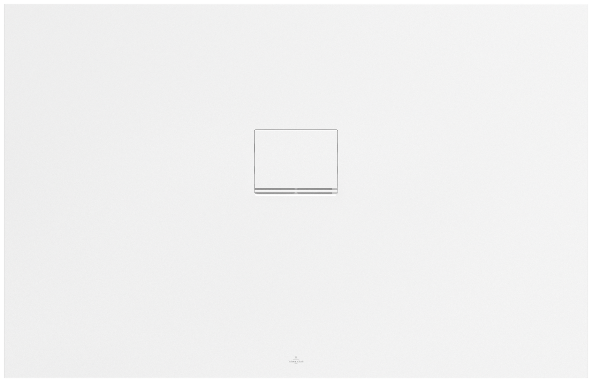 Villeroy & Boch Squaro Infinity rechteckige Duschwanne, 1400x900x40mm, Stone White