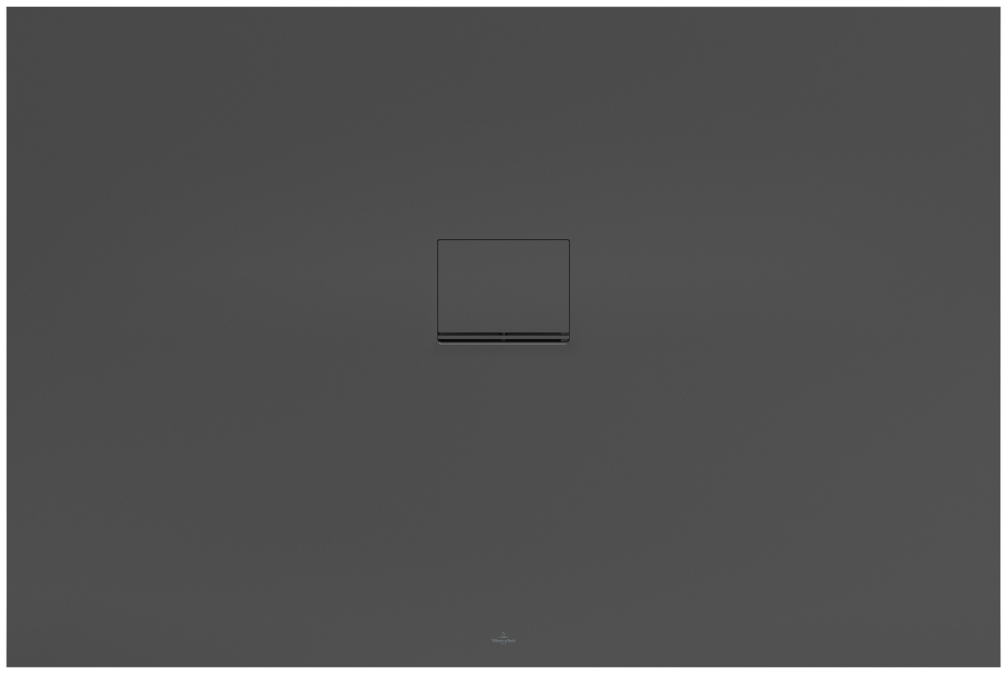 Villeroy & Boch Squaro Infinity Rectangular shower tray, 1500x1000x40mm, anthracite