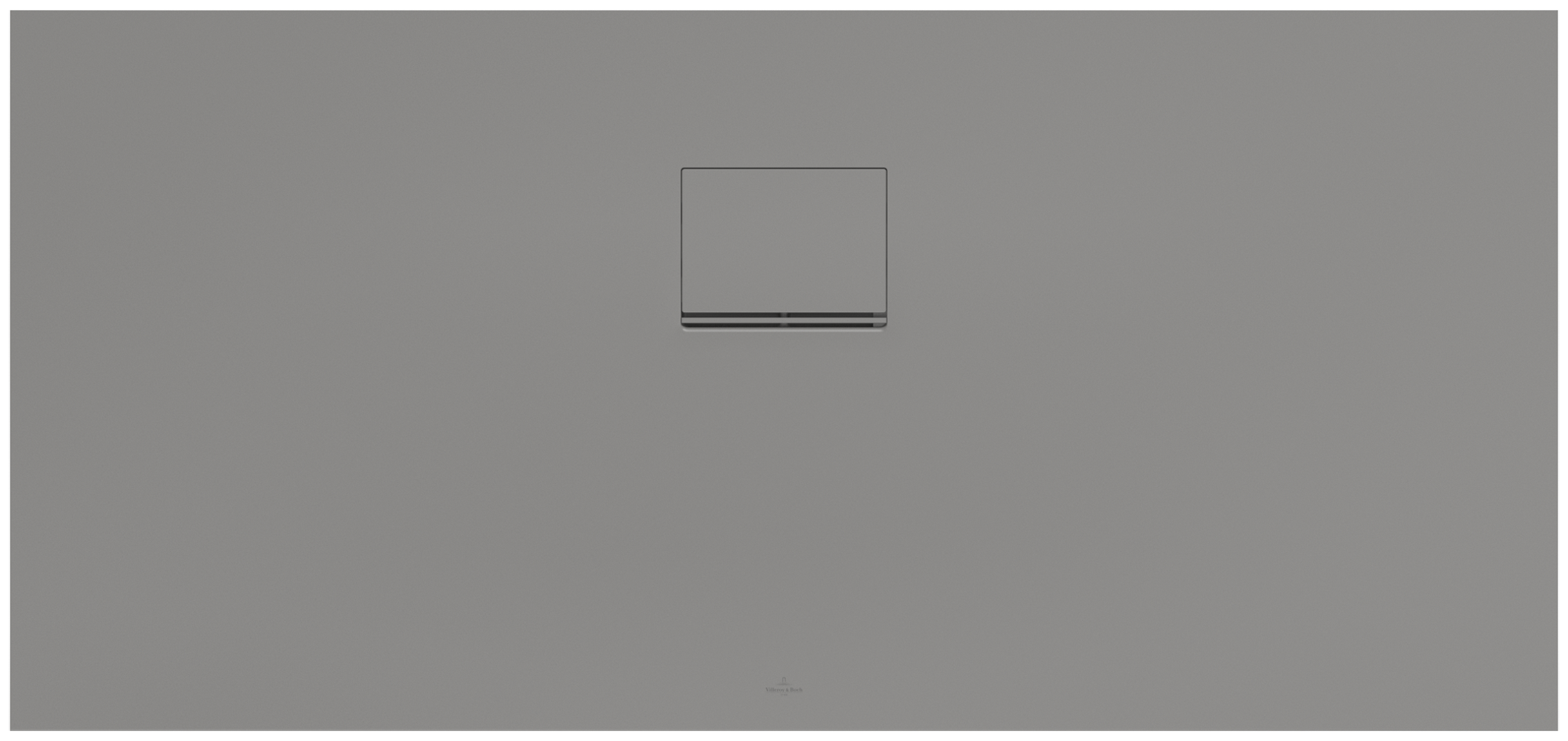 Villeroy & Boch Squaro Infinity Rectangular shower tray, 1500x700x40mm, Grey