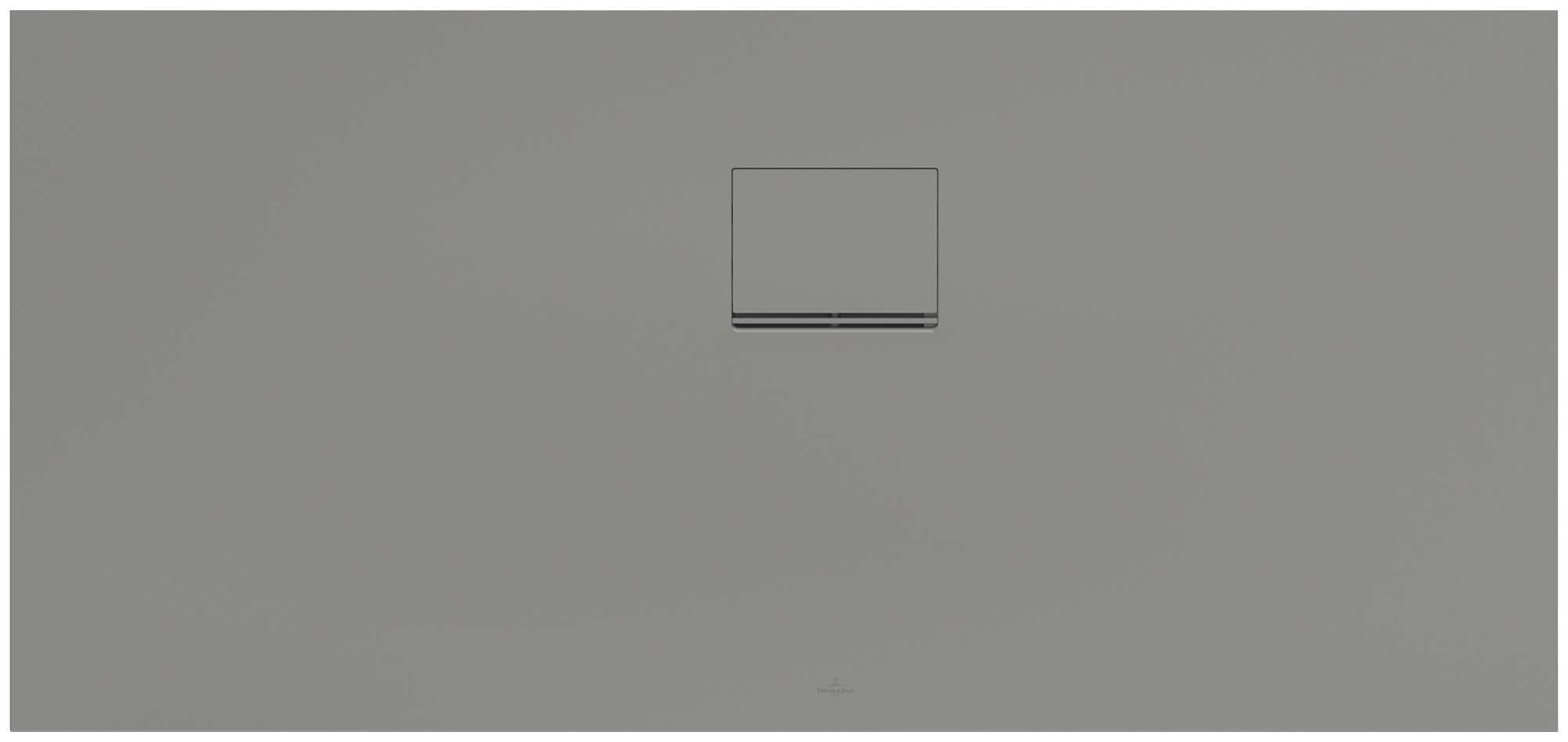 Villeroy & Boch Squaro Infinity Rectangular shower tray, 1500x700x40mm, Grey