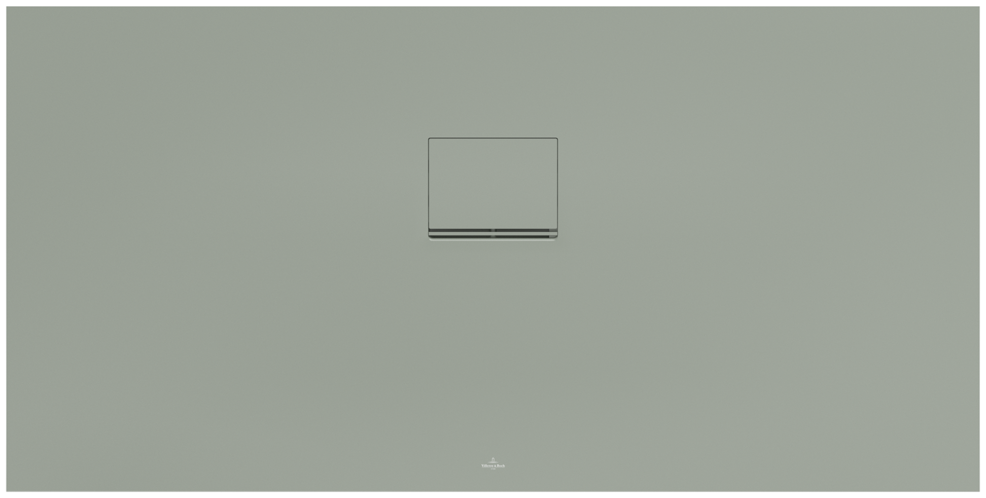 Villeroy & Boch Squaro Infinity Rechthoekige douchevloer, 1500x750x40mm, Morning Green