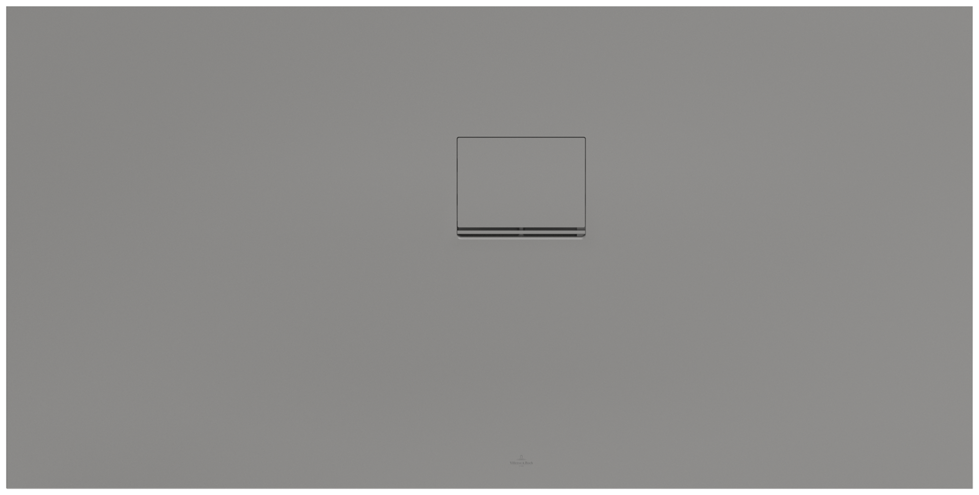 Villeroy & Boch Squaro Infinity Rectangular shower tray, 1500x750x40mm, Grey
