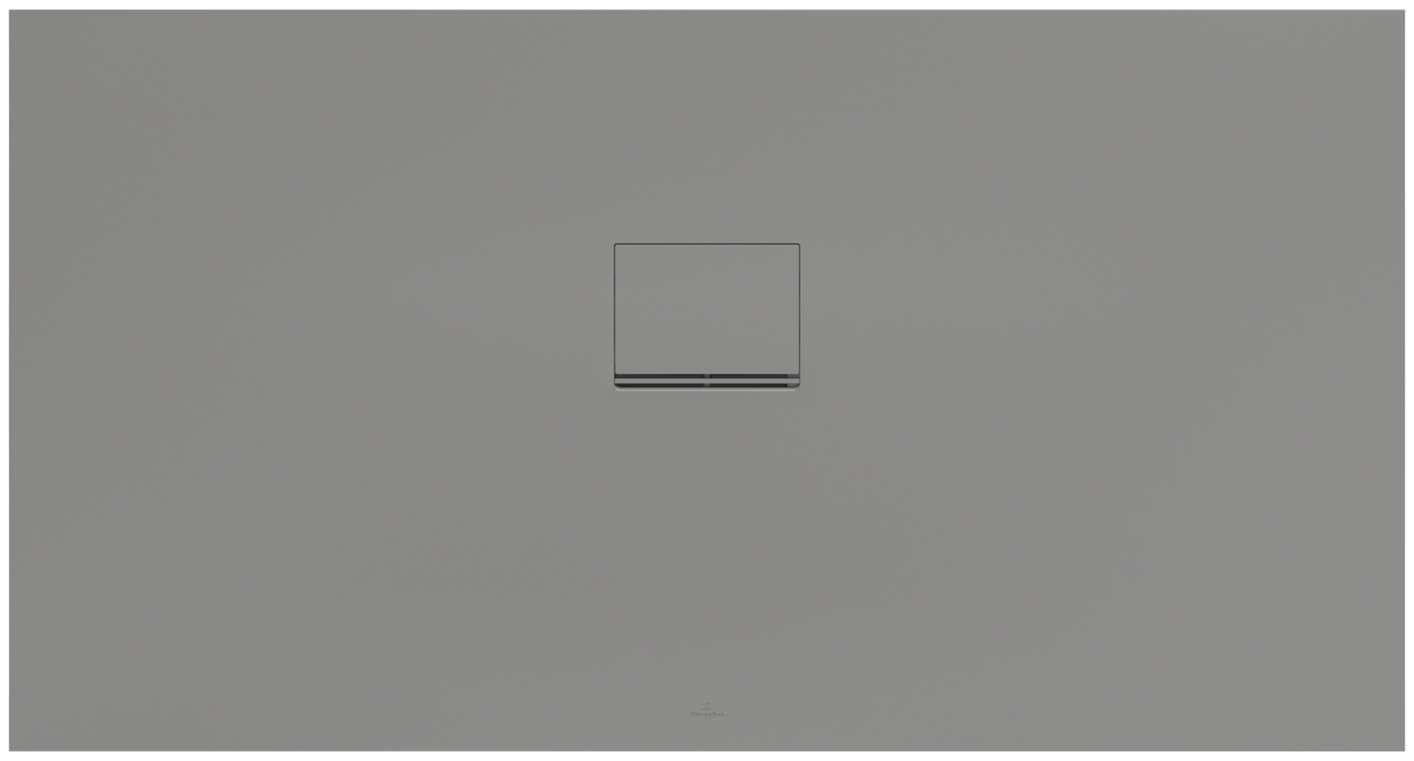 Villeroy & Boch Squaro Infinity Rectangular shower tray, 1500x800x40mm, Grey
