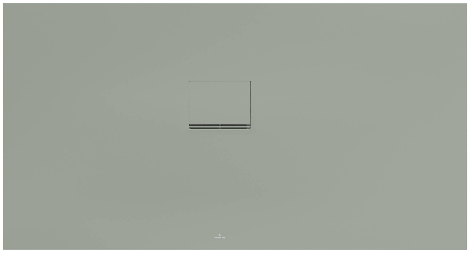 Villeroy & Boch Squaro Infinity rechteckige Duschwanne, 1500x800x40mm, Morning Green