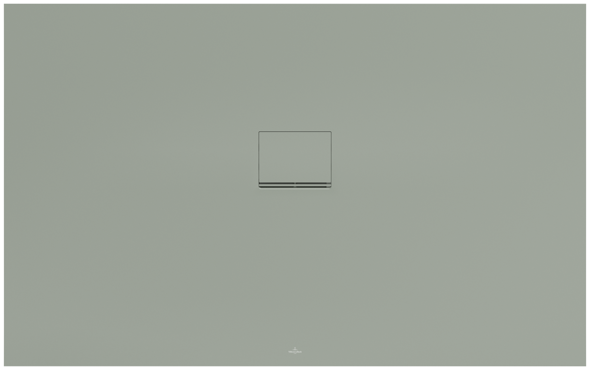 Villeroy & Boch Squaro Infinity Rechthoekige douchevloer, 1600x1000x40mm, Morning Green