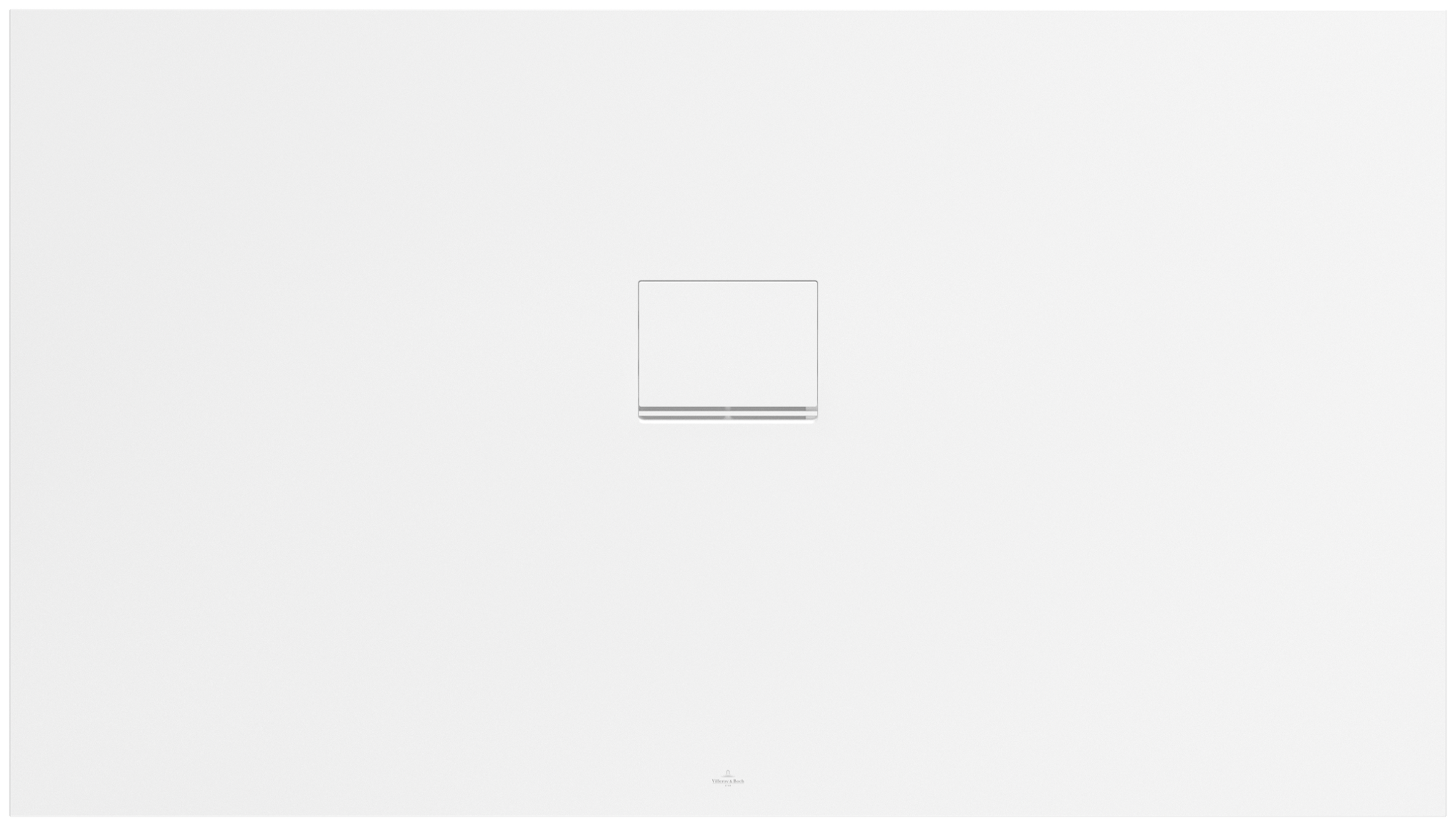 Villeroy & Boch Squaro Infinity rechteckige Duschwanne, 1600x900x40mm, Stone White