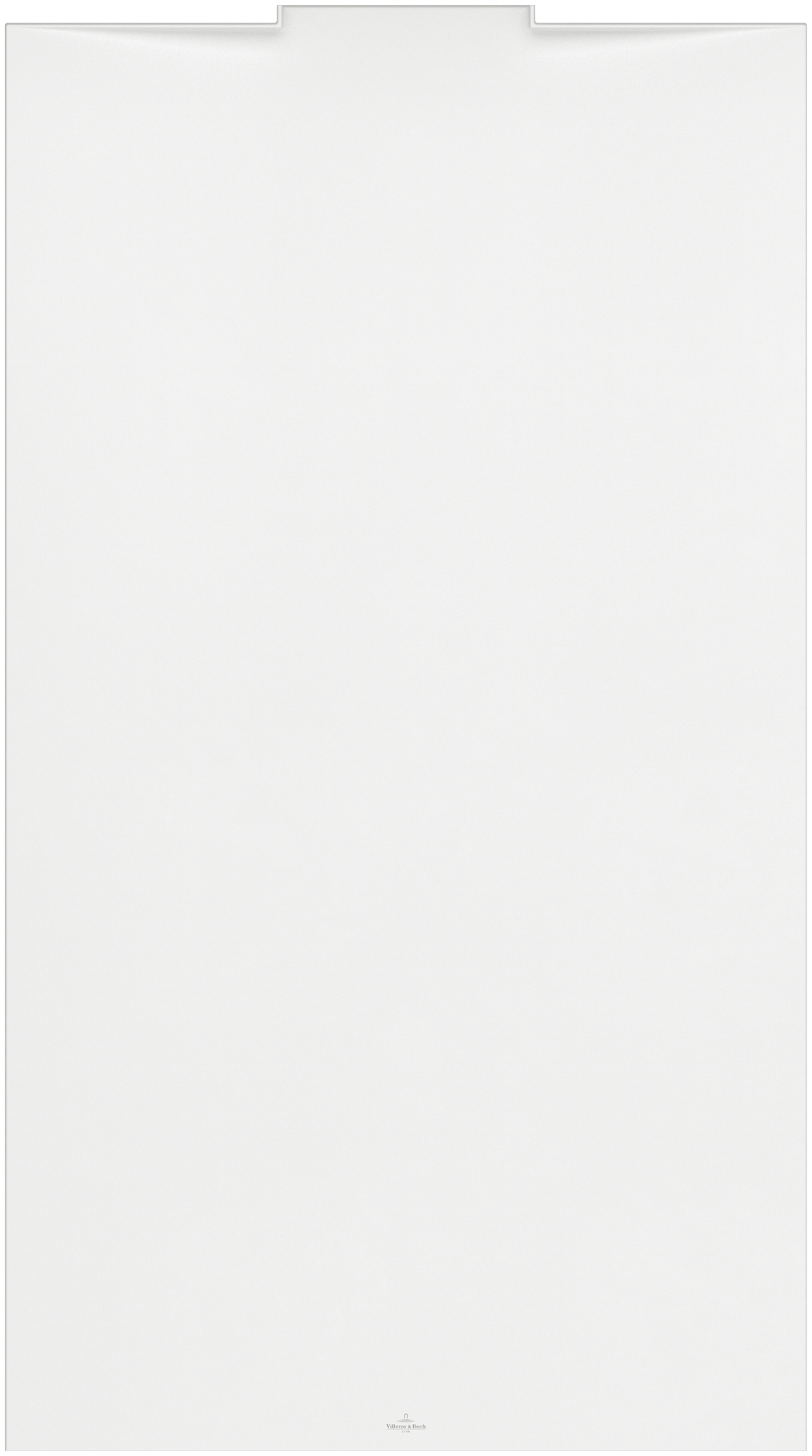 Villeroy & Boch Wallway Rechthoekige douchevloer, 1600x900x30mm, Stone White
