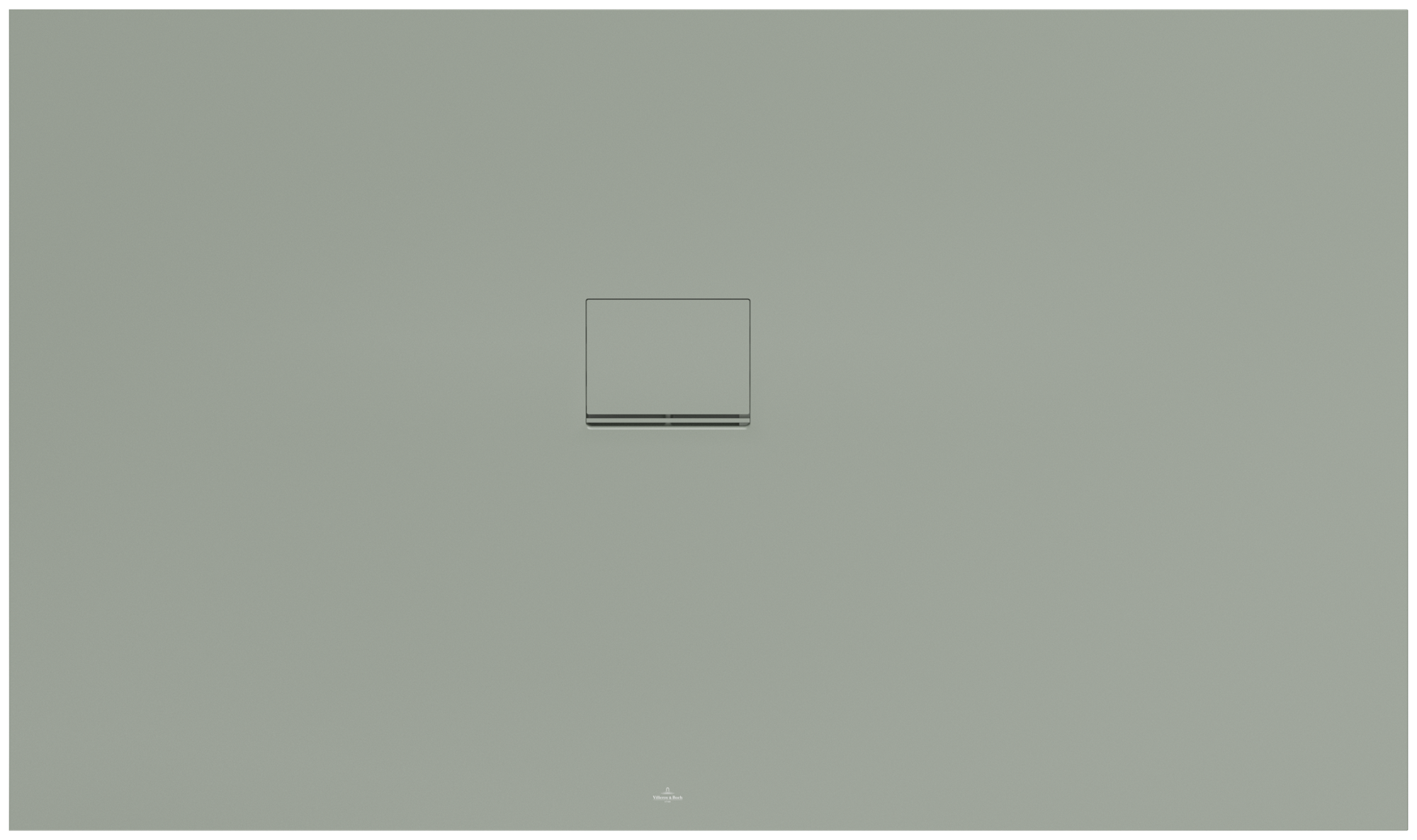 Villeroy & Boch Squaro Infinity Rectangular shower tray, 1700x1000x40mm, Morning Green