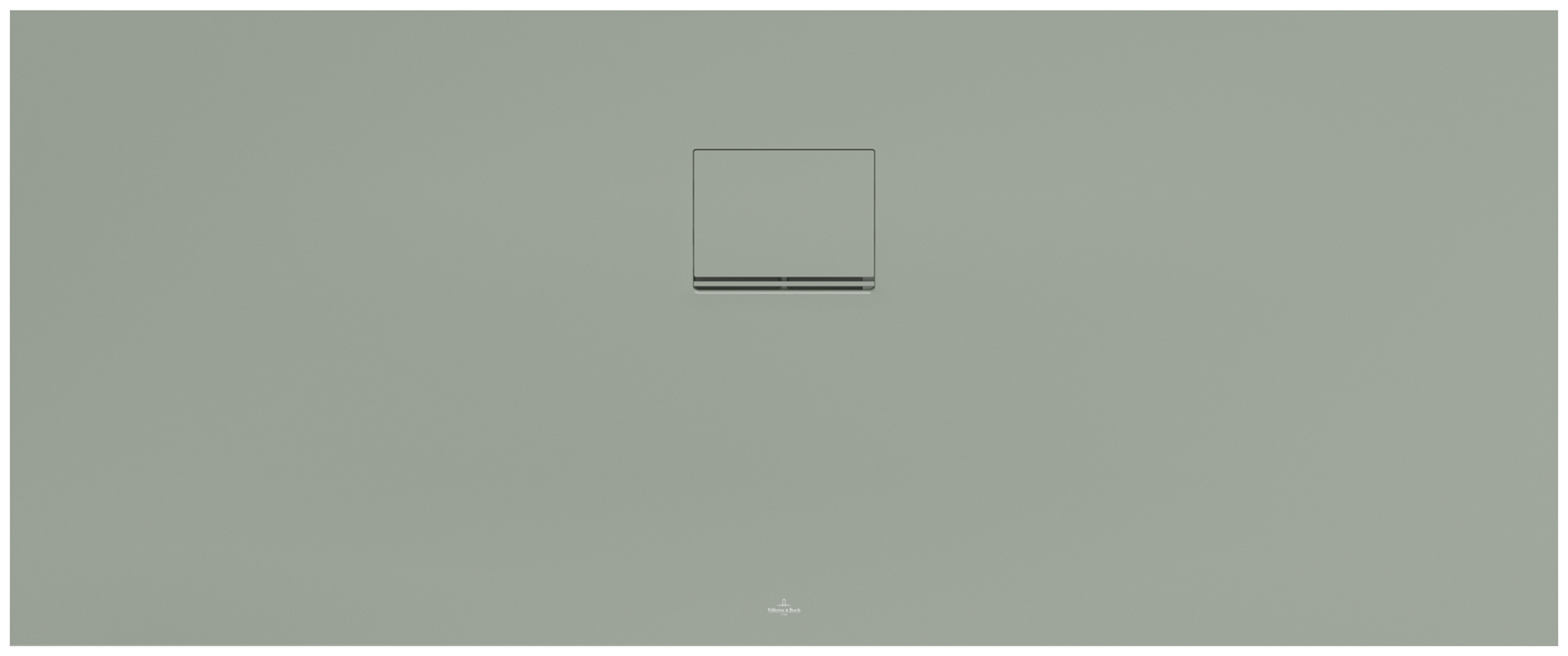 Villeroy & Boch Squaro Infinity Rechthoekige douchevloer, 1700x700x40mm, Morning Green