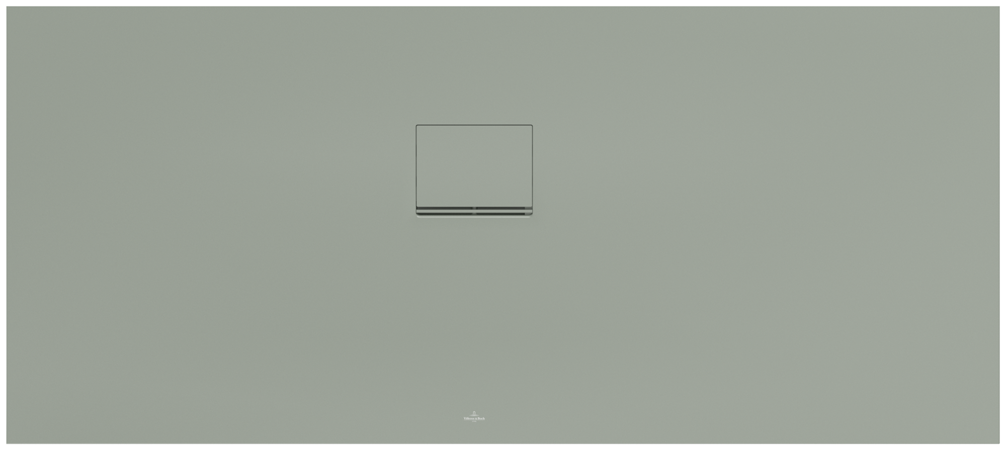 Villeroy & Boch Squaro Infinity Rectangular shower tray, 1700x750x40mm, Morning Green