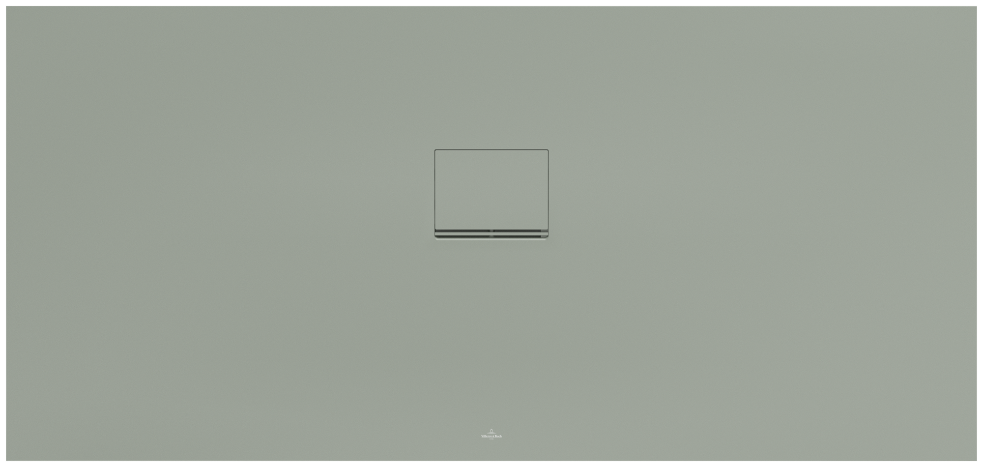 Villeroy & Boch Squaro Infinity Rechthoekige douchevloer, 1700x800x40mm, Morning Green