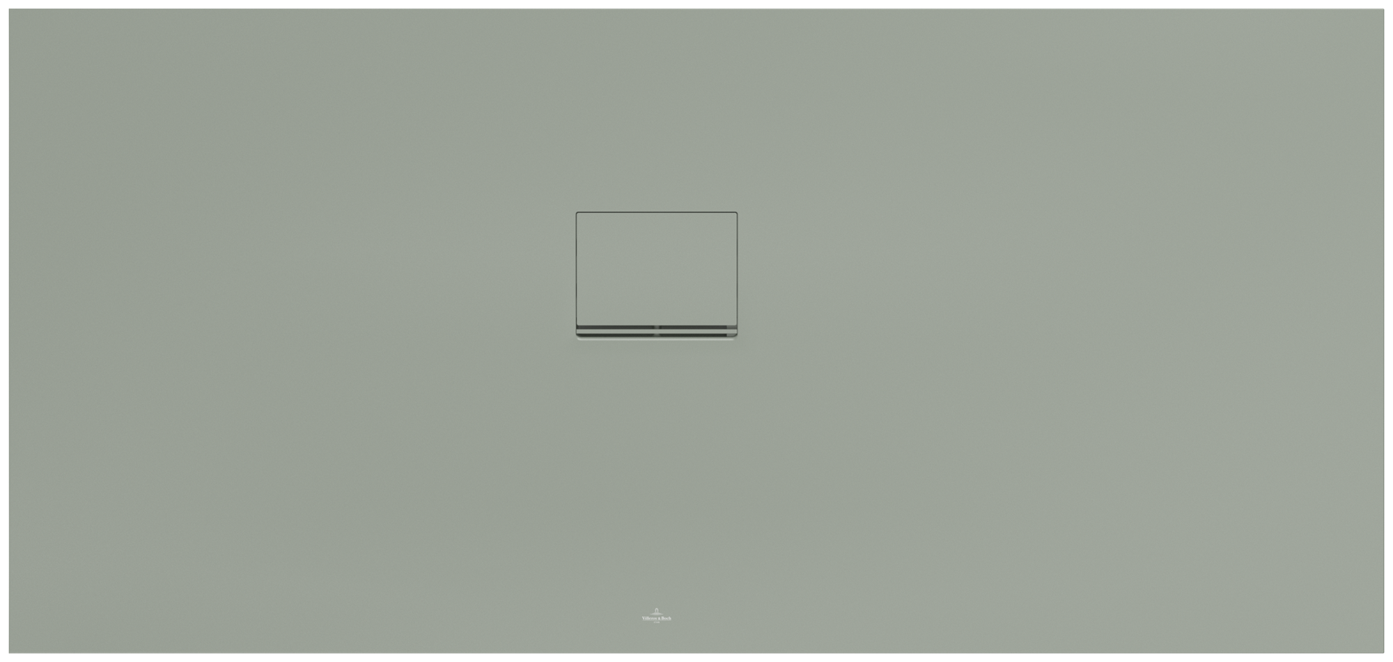 Villeroy & Boch Squaro Infinity Rectangular shower tray, 1700x800x40mm, Morning Green