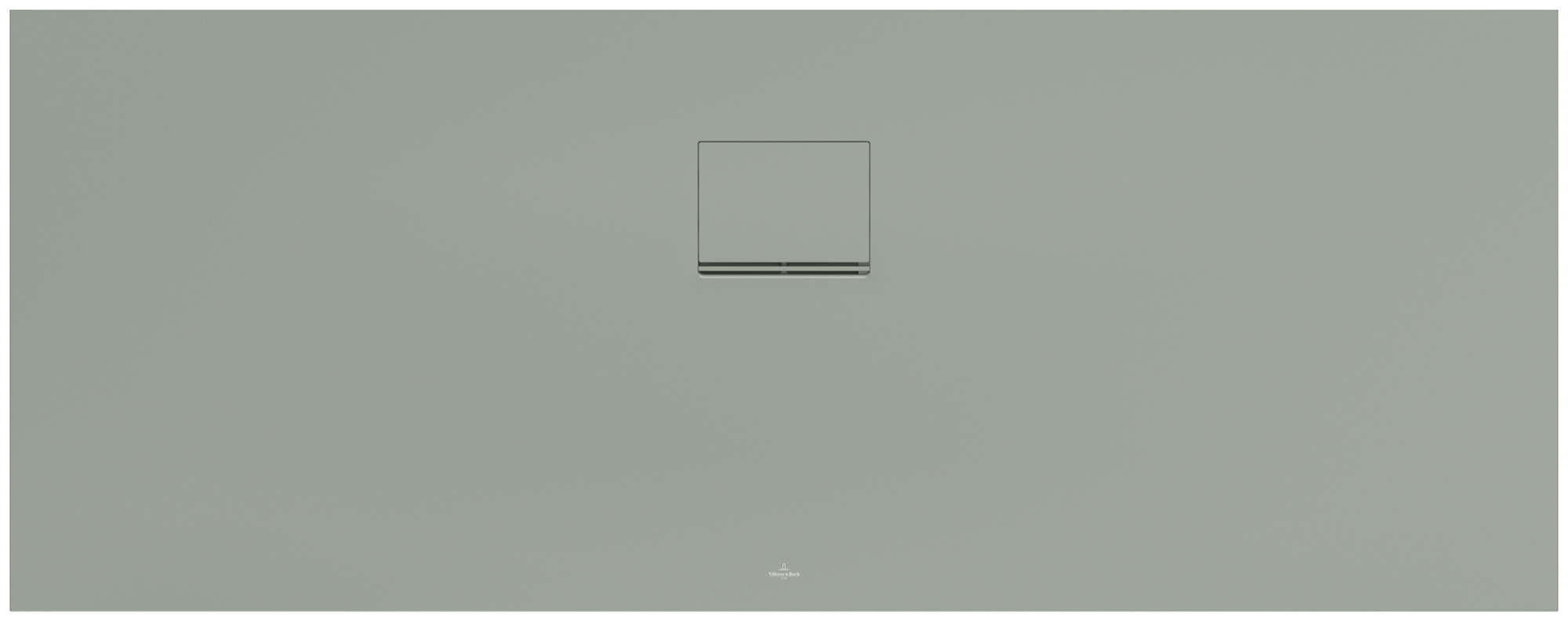 Villeroy & Boch Squaro Infinity rechteckige Duschwanne, 1800x700x40mm, Morning Green