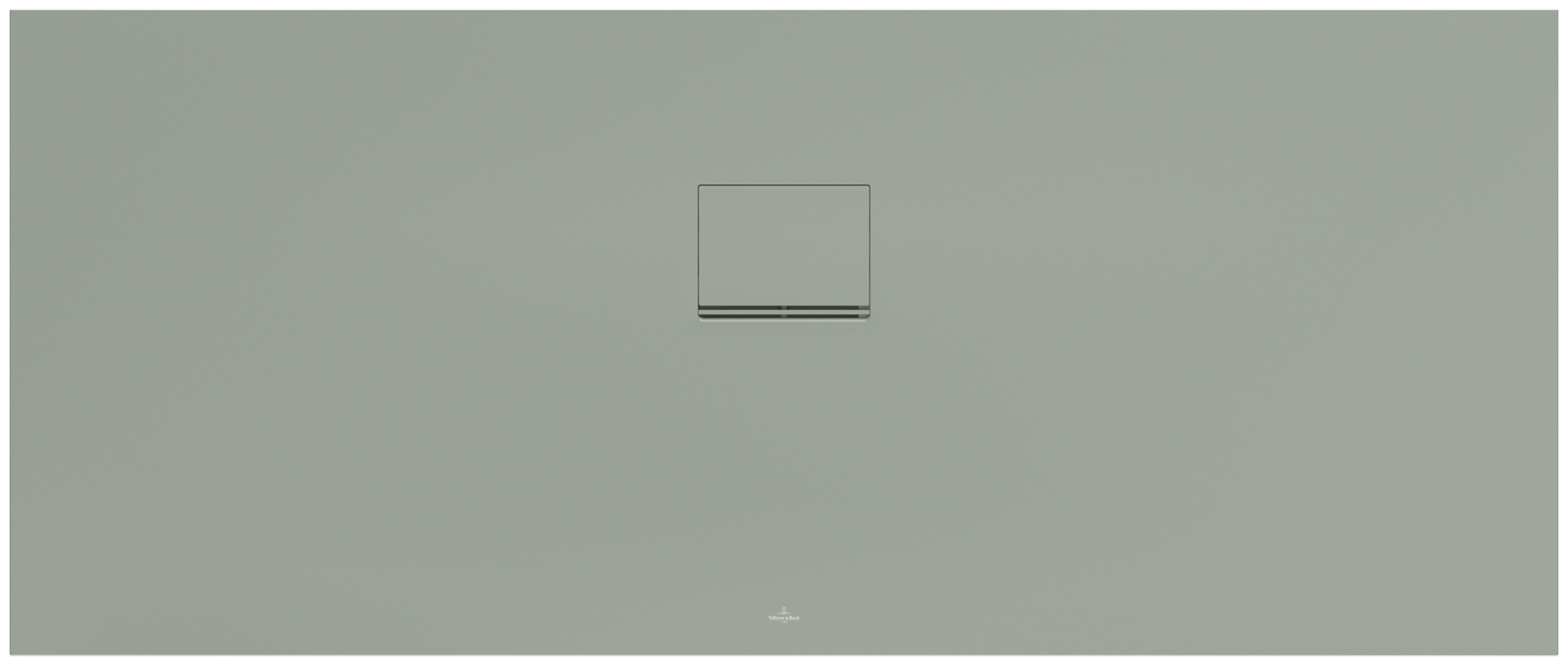 Villeroy & Boch Squaro Infinity rechteckige Duschwanne, 1800x750x40mm, Morning Green