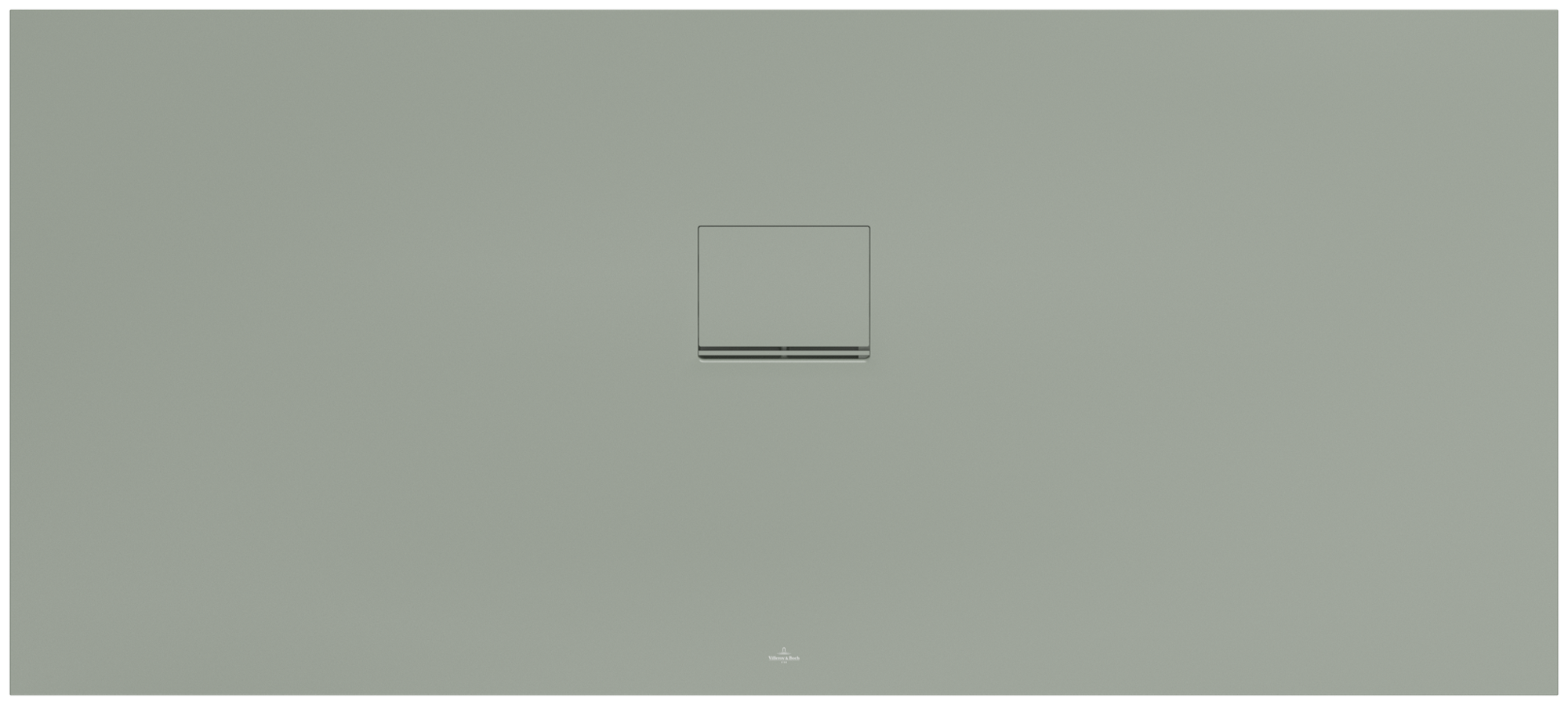 Villeroy & Boch Squaro Infinity Rectangular shower tray, 1800x800x40mm, Morning Green