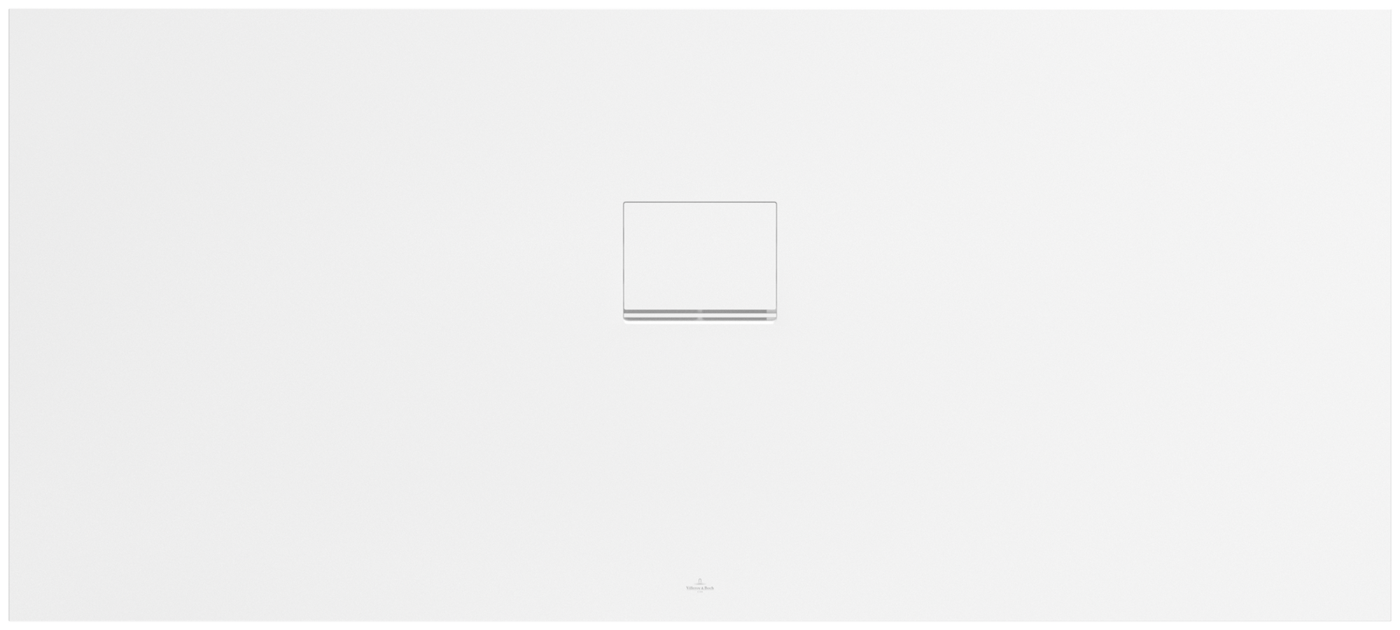 Villeroy & Boch Squaro Infinity rechteckige Duschwanne, 1800x800x40mm, Stone White