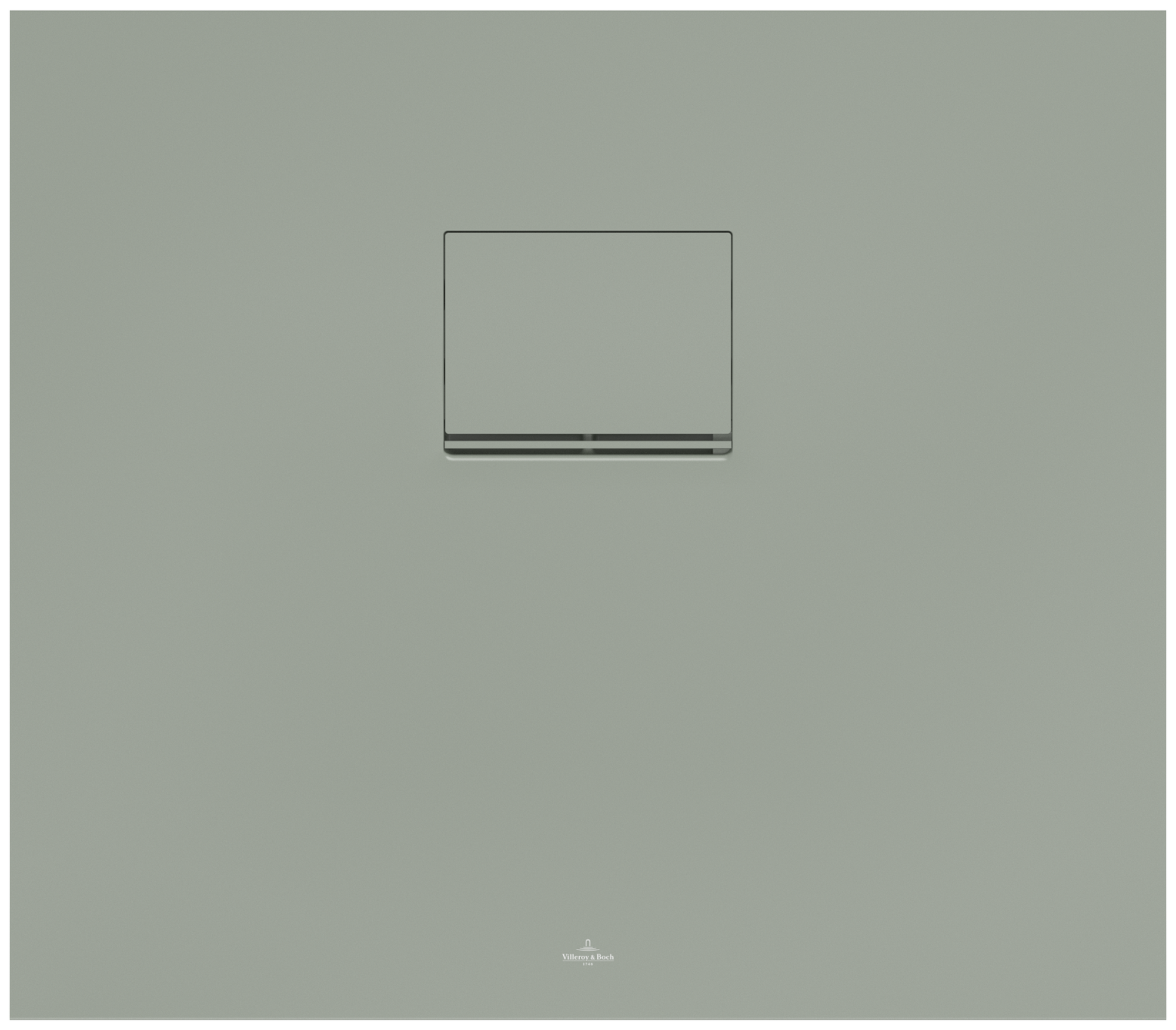 Villeroy & Boch Squaro Infinity Rechthoekige douchevloer, 800x700x40mm, Morning Green